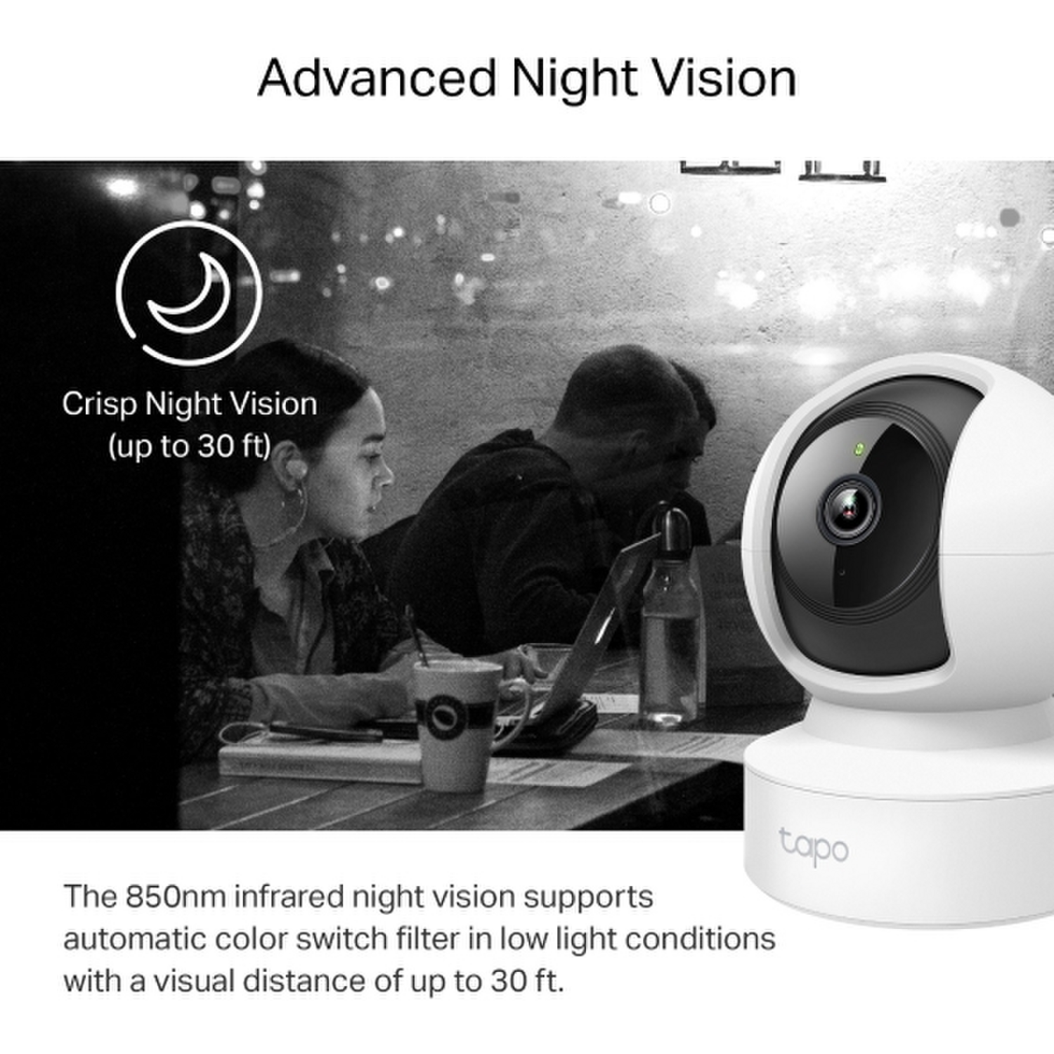 Camara de Seguridad TP-Link Tapo C212 Blanca