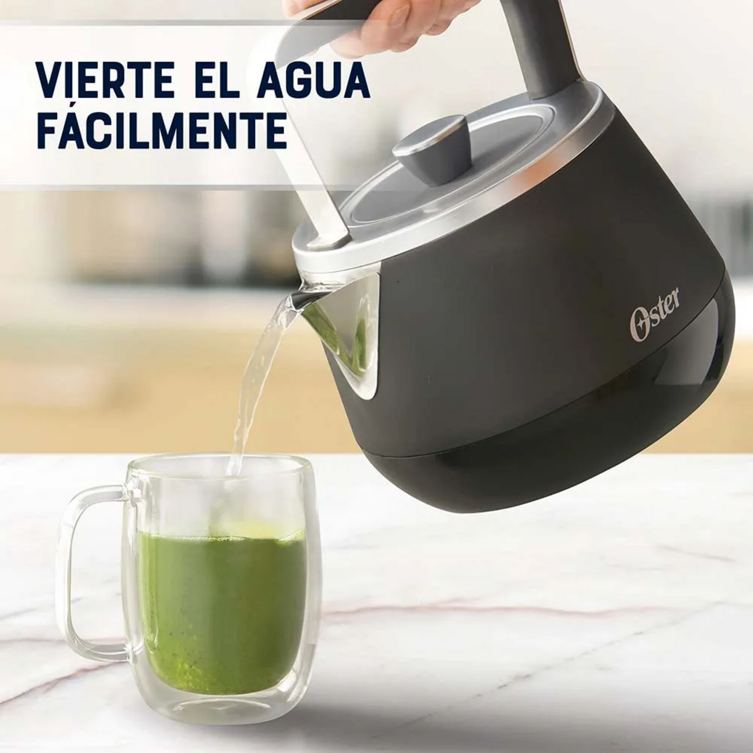 Hervidor Premium Oster 1,5 Litros Luces BVSTKT4510B Oster New Horizons Chile New Horizons NHT.cl