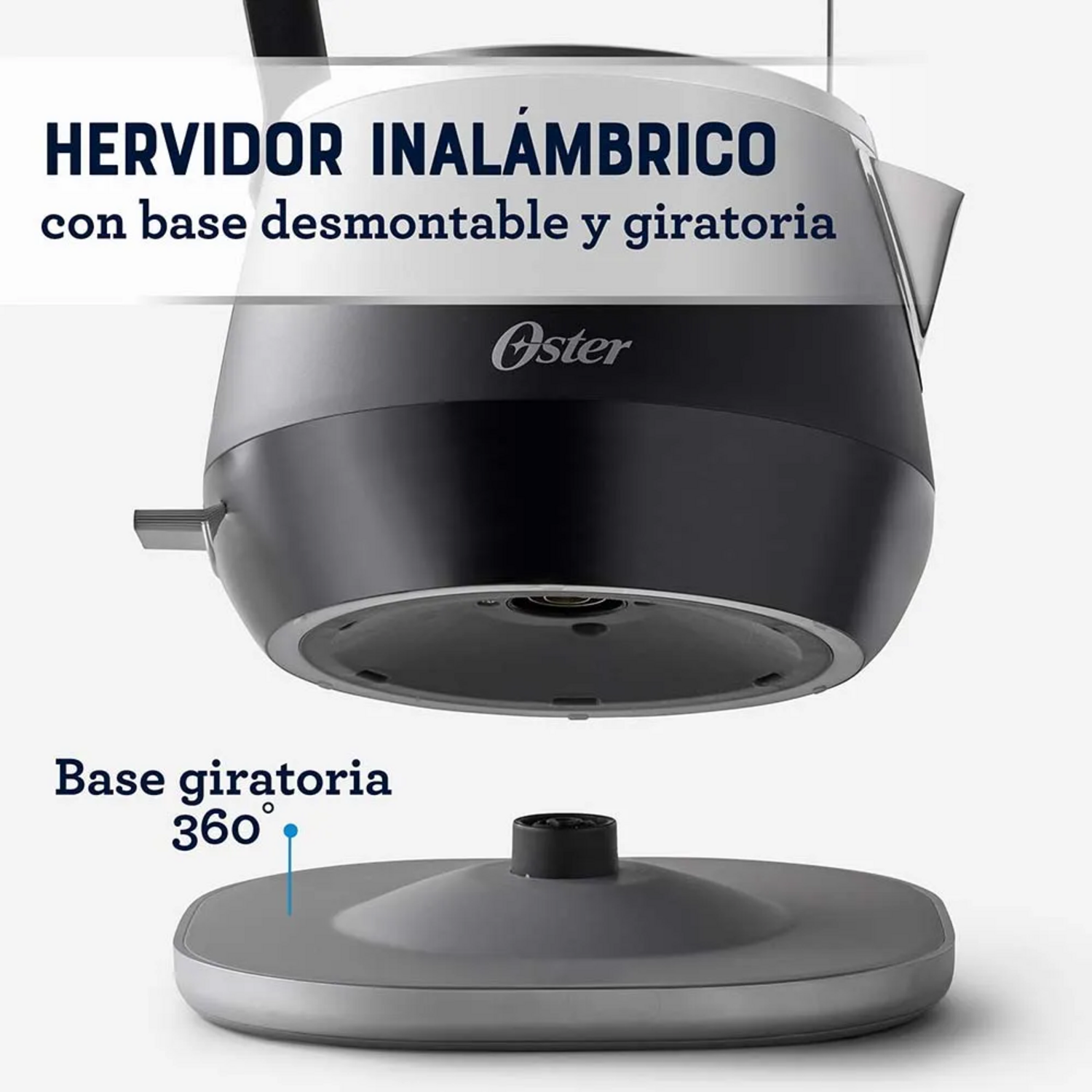 Hervidor Premium Oster 1,5 Litros Luces BVSTKT4510B Oster New Horizons Chile New Horizons NHT.cl