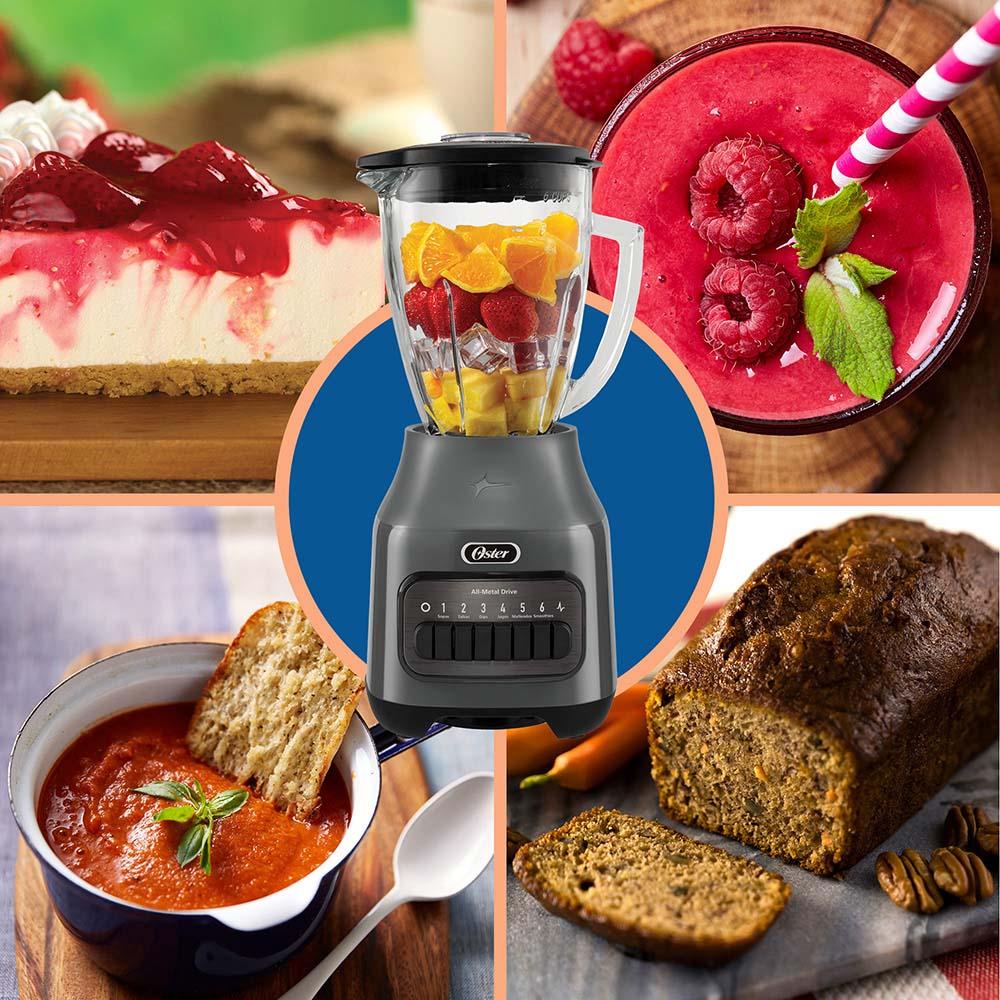 Licuadora Oster Vaso Vidrio 6 Vel BLSTPEG-GPB Oster New Horizons Chile New Horizons NHT.cl