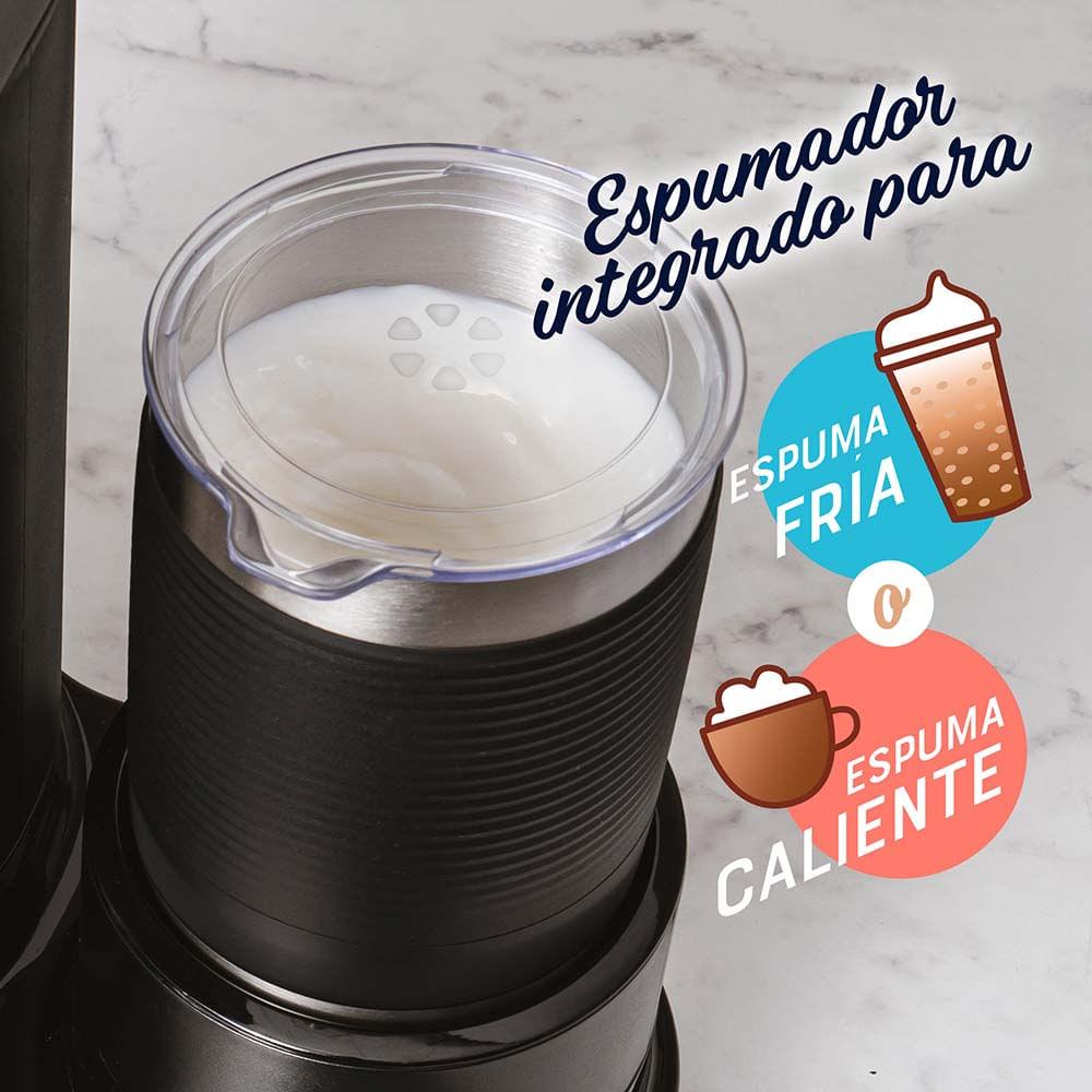 Cafetera Oster Latte con Espumador Negro BVSTDC02B Oster New Horizons Chile New Horizons NHT.cl