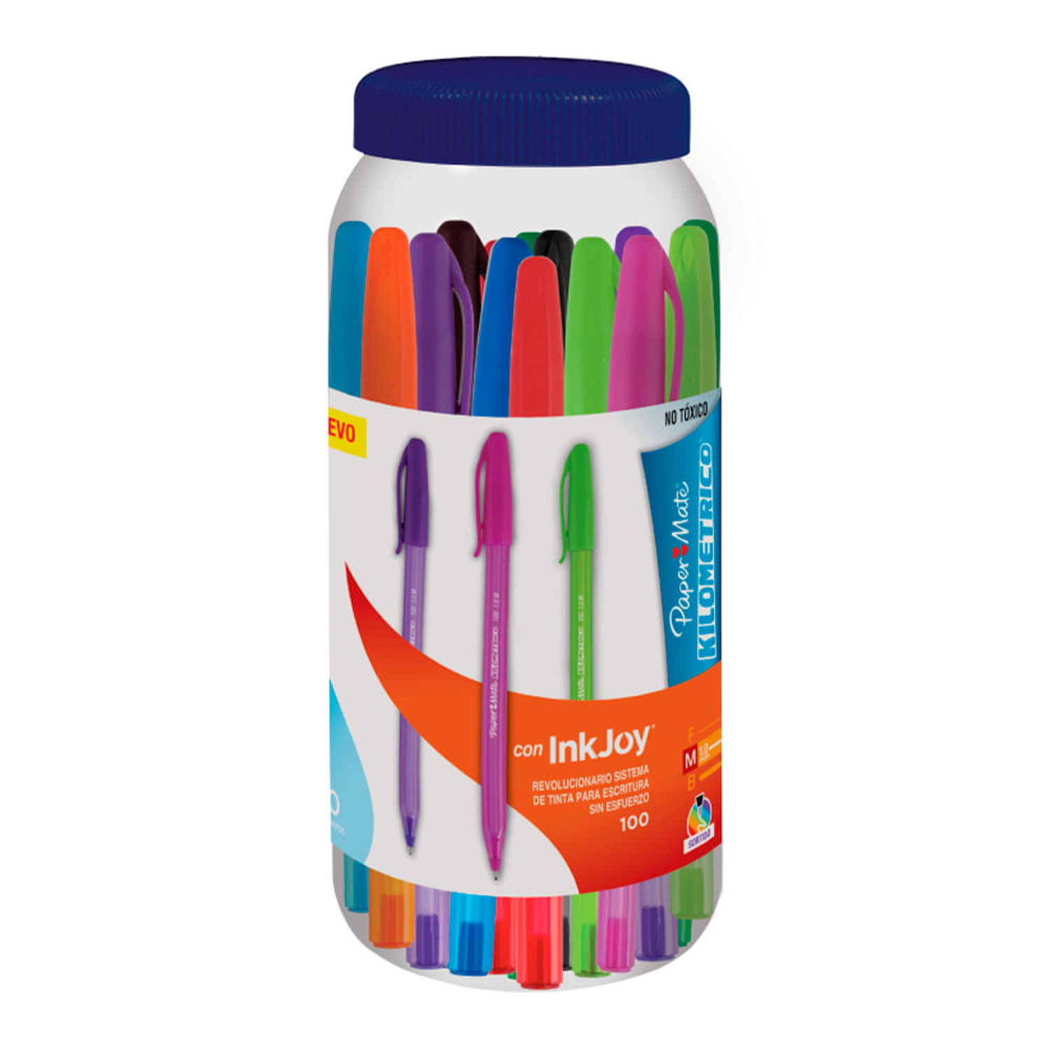 Frasco de 40 Boligrafos Inkjoy Papermate 1 mm Color PaperMate New Horizons Chile New Horizons NHT.cl