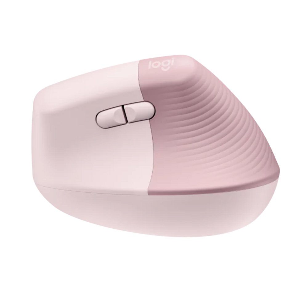 Mouse Inalambrico Vertical Logitech LIFT Rosa