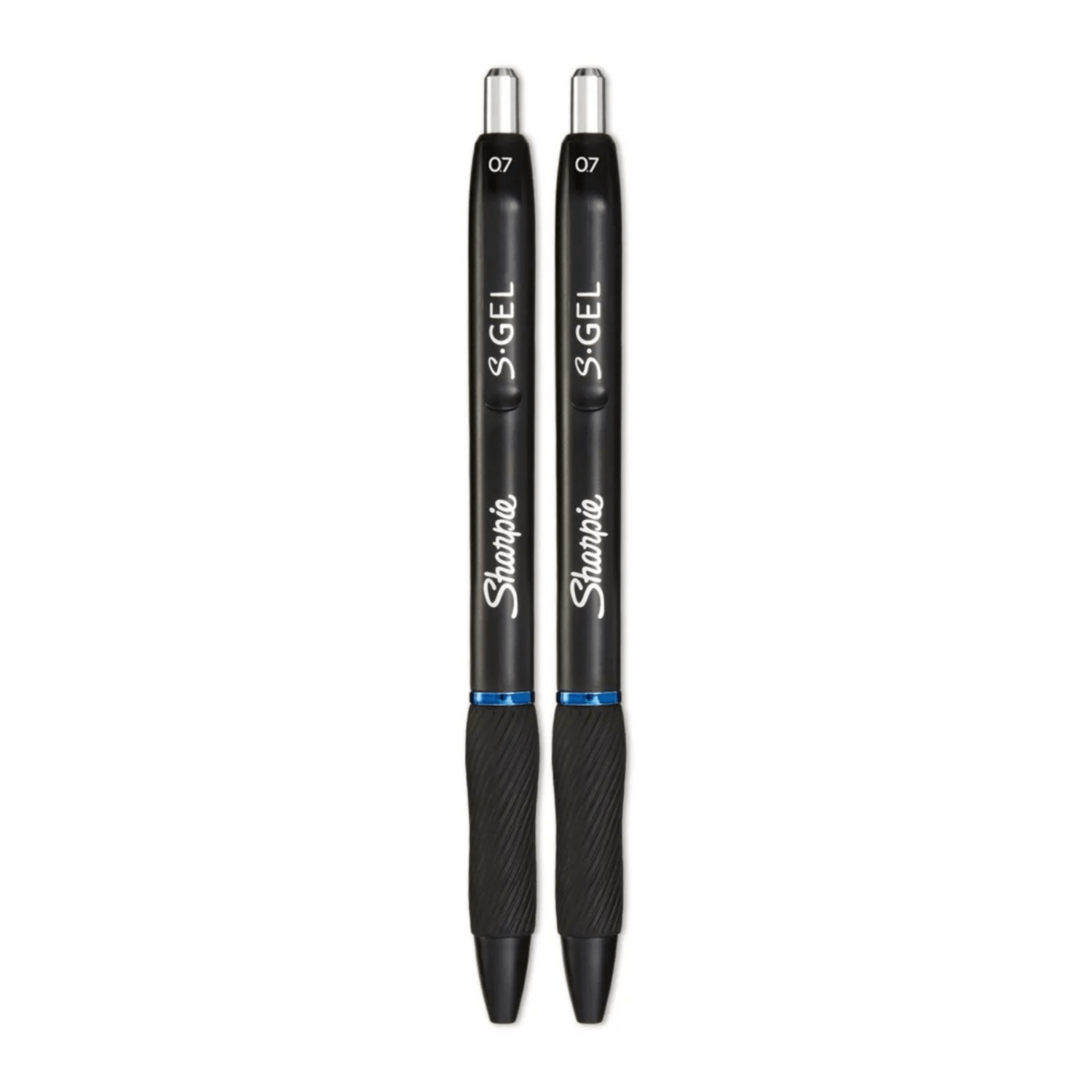 Set Boligrafos Gel Sharpie 0,7 Azul Blister x2 2142348