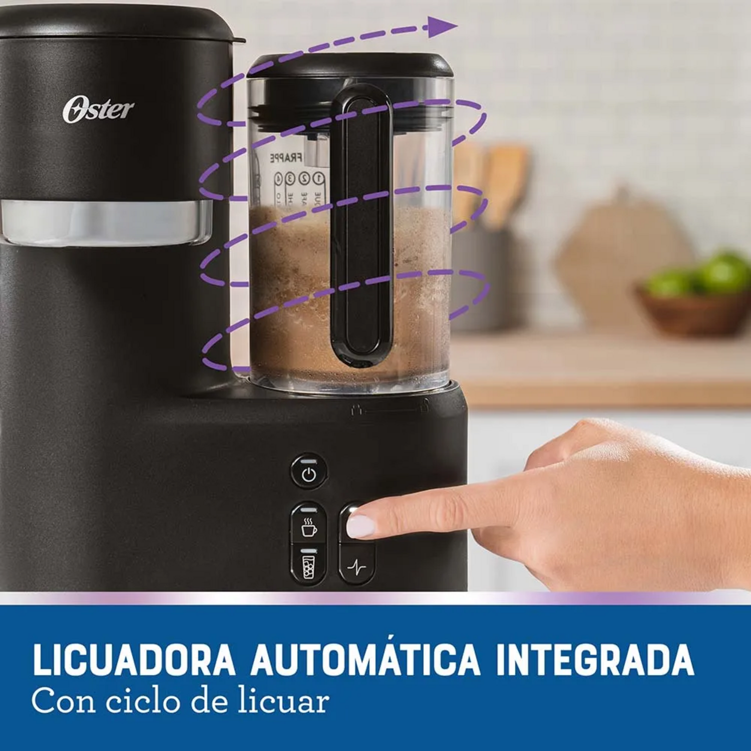 Cafetera Oster Frappe y Licuadora 3 Funciones 2186201