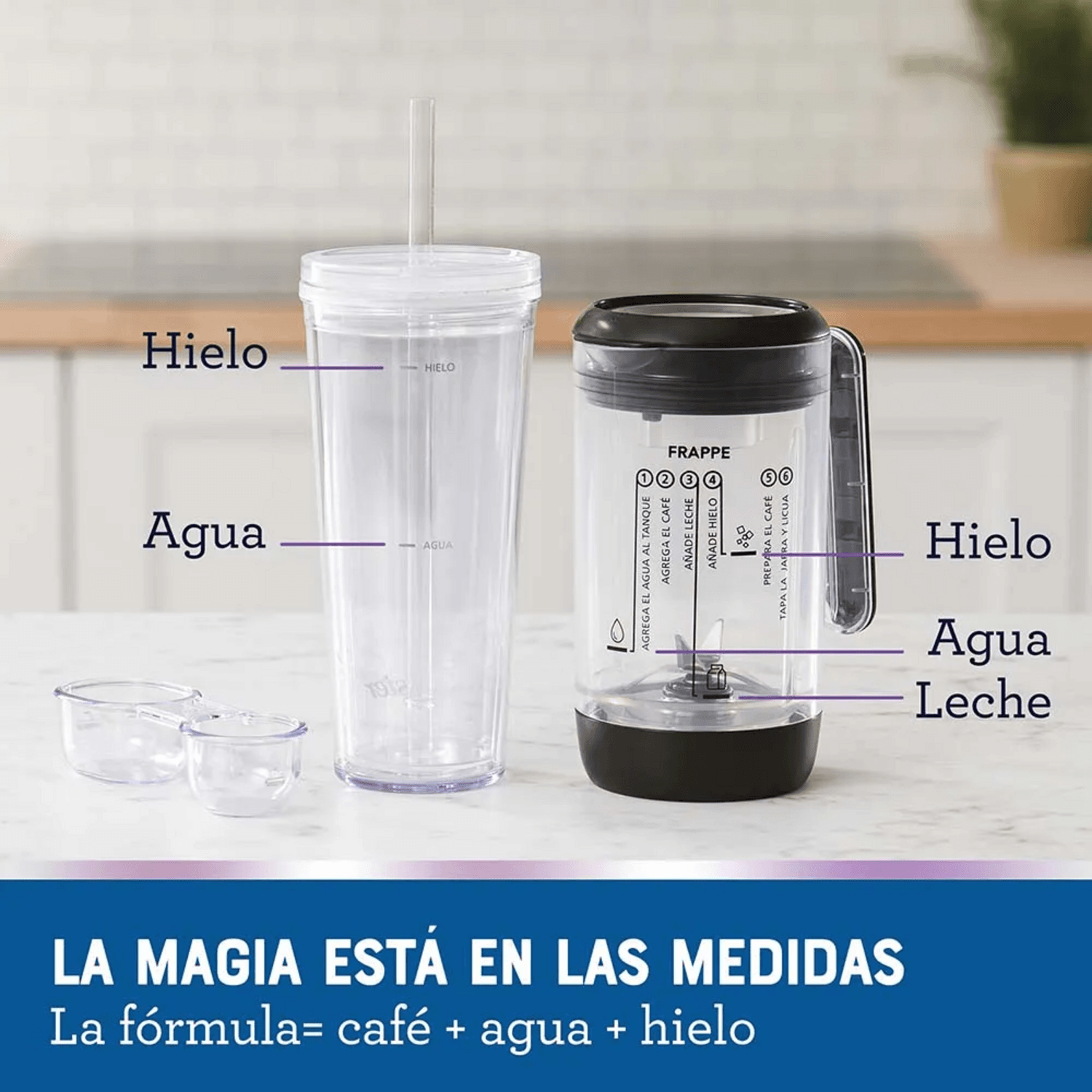 Cafetera Oster Frappe y Licuadora 3 Funciones 2186201 Oster New Horizons Chile New Horizons NHT.cl