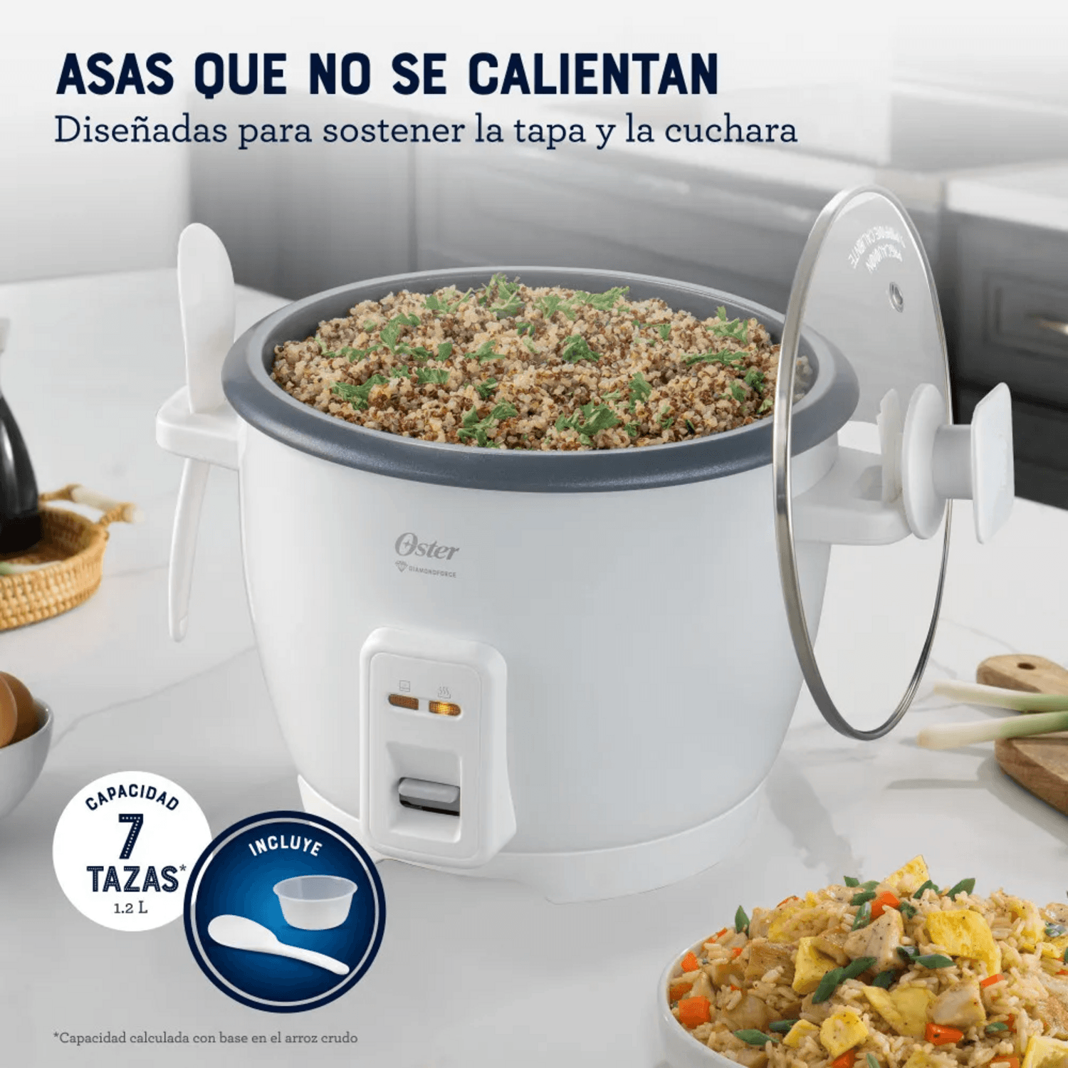 Arrocera Oster 7 Tazas Mantiene Calor Modelo 2212405 Oster New Horizons Chile New Horizons NHT.cl