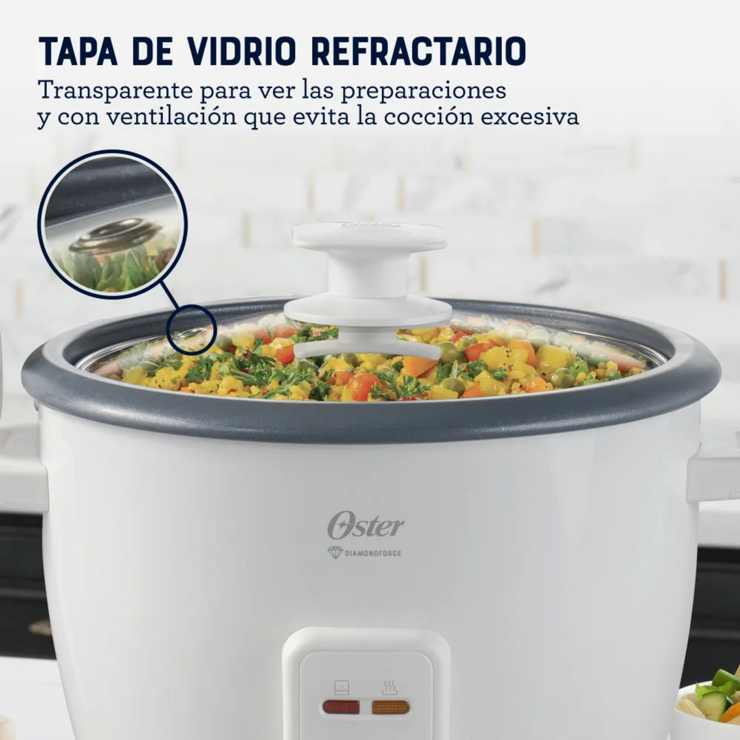 Arrocera Oster 7 Tazas Mantiene Calor Modelo 2212405