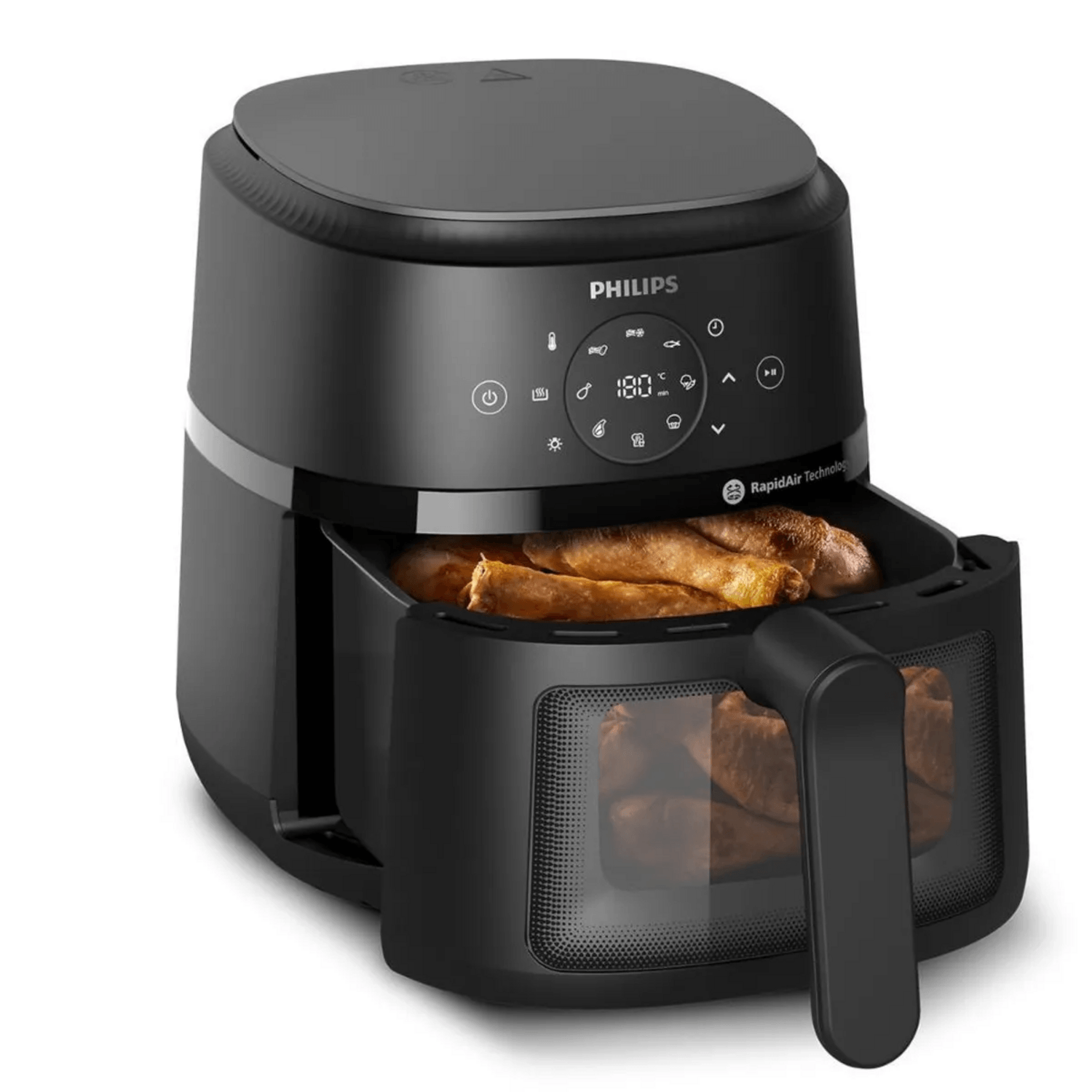Freidora Air Fryer Philips 4,2L NA220 Ventana Digital
