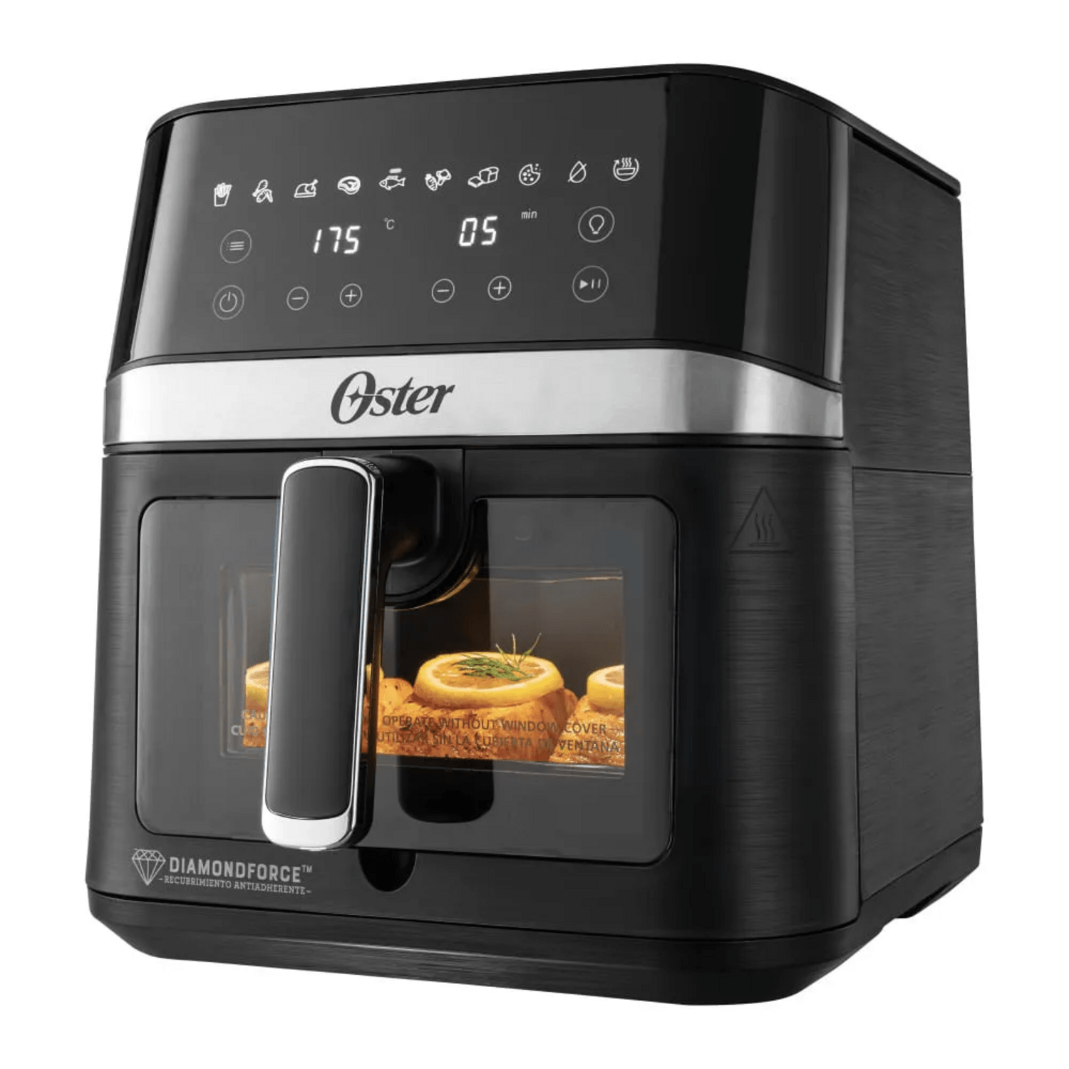 Freidora Air Fryer Oster 6L Digital con Visor Mod 2204818 Oster New Horizons Chile New Horizons NHT.cl