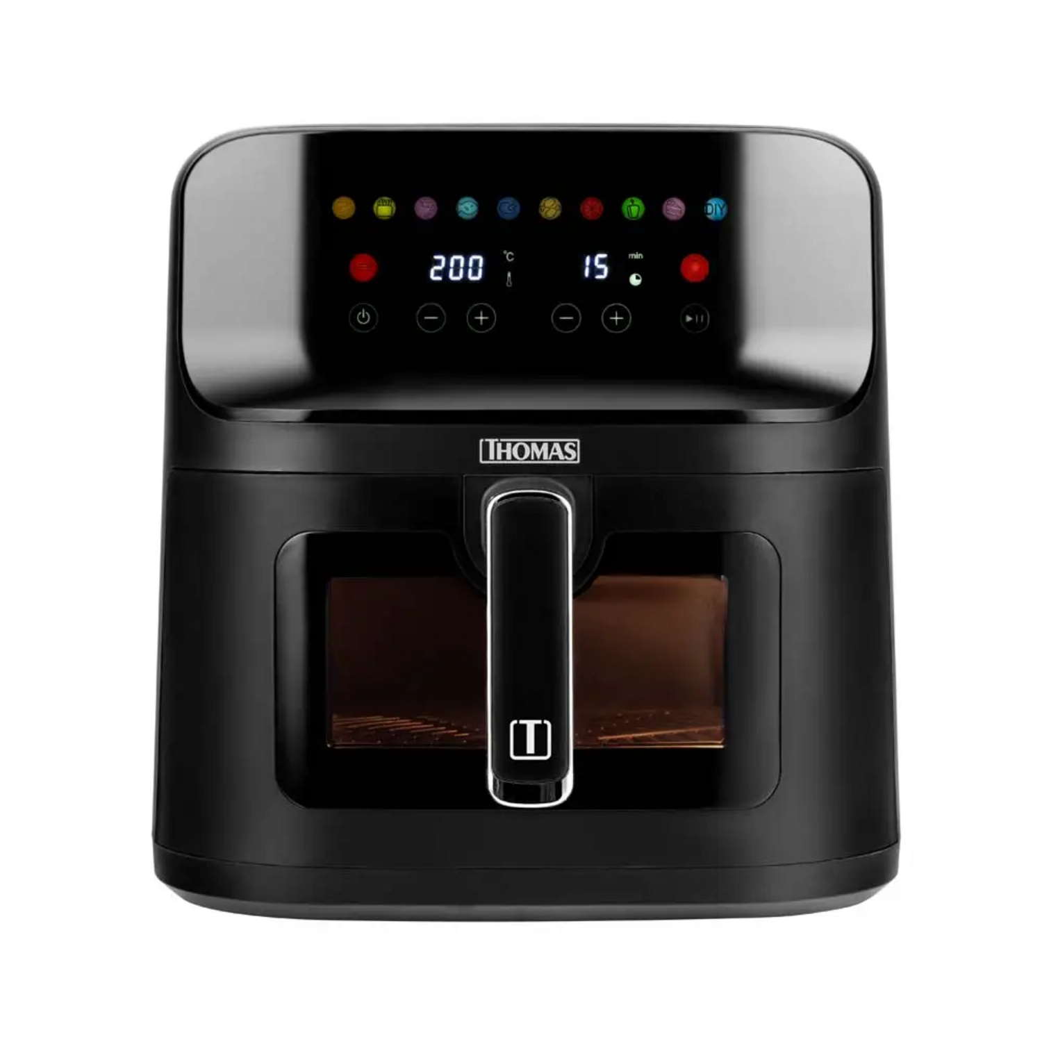 Freidora Air Fryer Thomas 8L Digital Touch Ventana 1700W