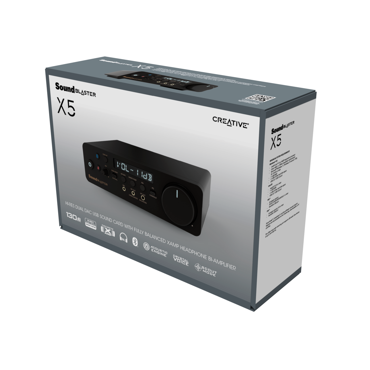 Tarjeta Sonido Externa Creative Sound Blaster X5 USB Bt Creative New Horizons Chile New Horizons NHT.cl
