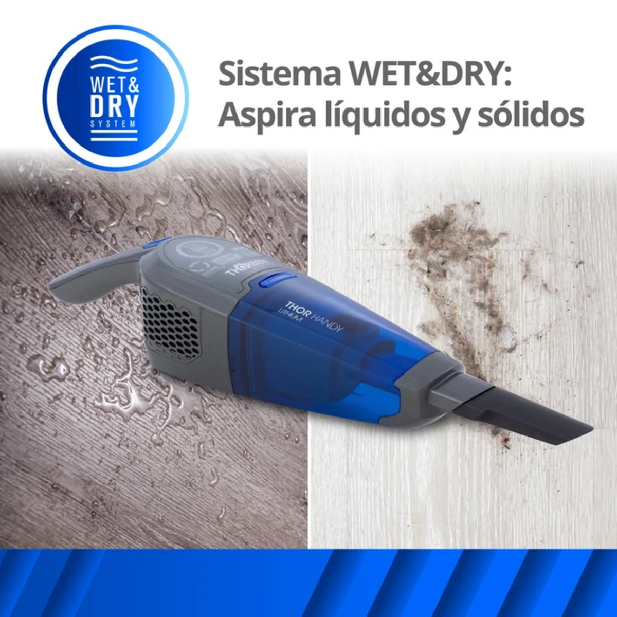 Aspiradora Inalámbrica Thorben Handy Lithium 14.8V Portátil