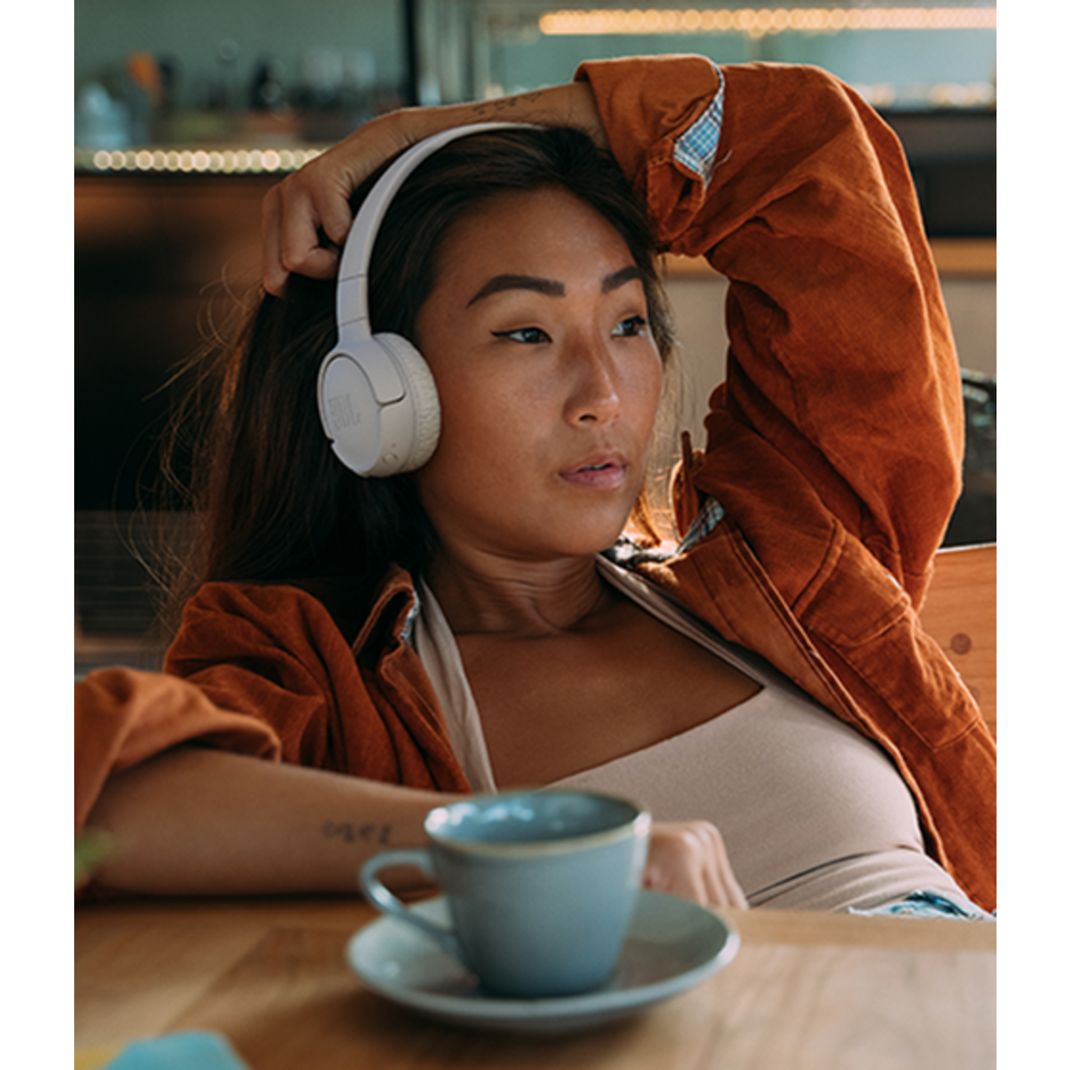 AudIfonos JBL Tune 520BT Bluetooth 57H Livianos Blanco