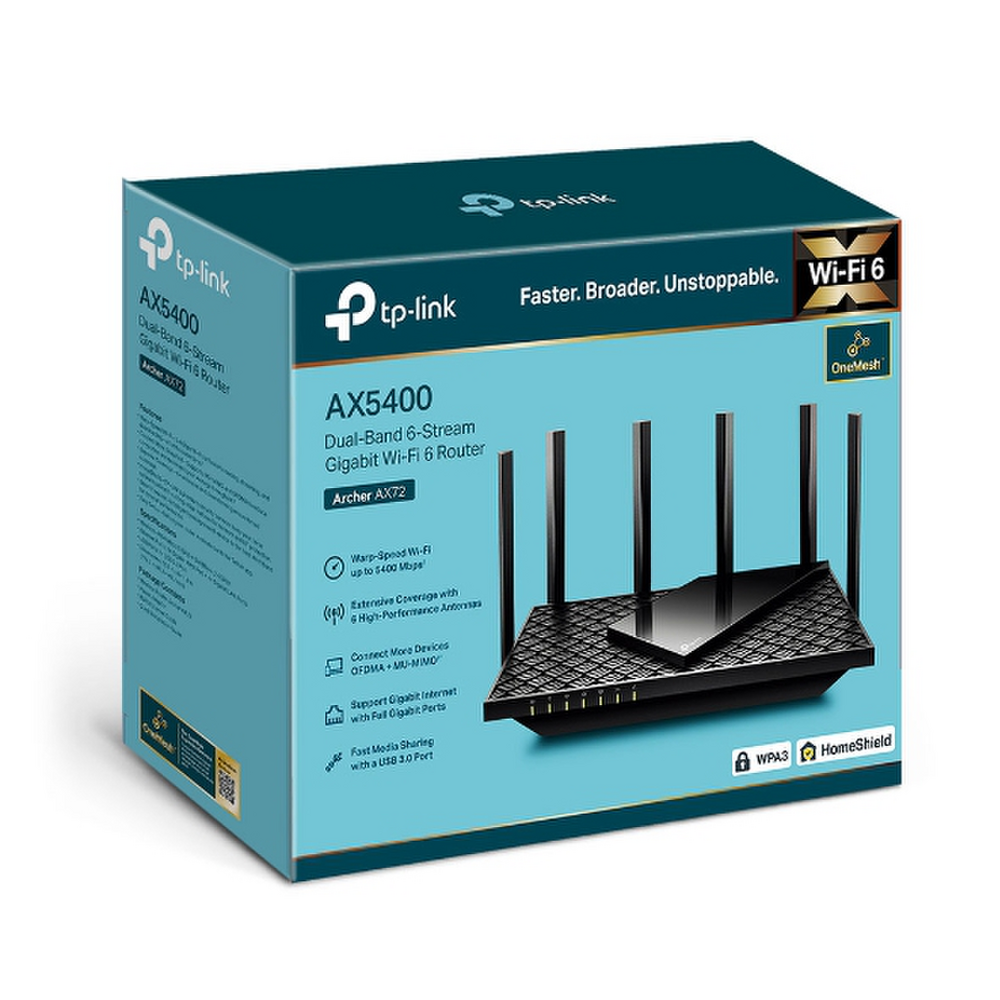 Router Tp-link Archer Ax72 WiFi 6 AX5400