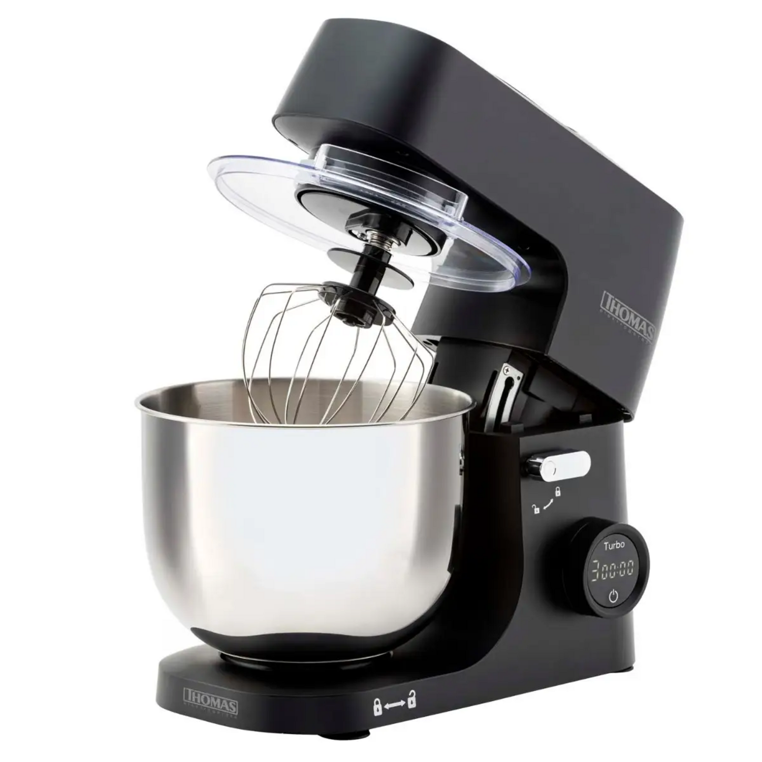 Batidora Planetaria Thomas TH-915PND 1000W Bowl 5L Acero