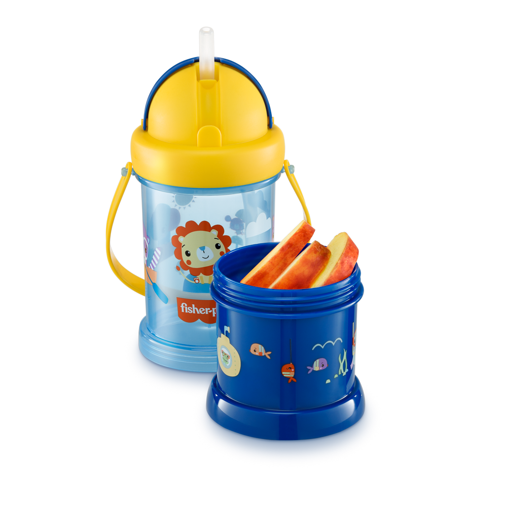 Vaso Porta Snack Fisher Price Playfyl Az Summer Sky BB1012 Fisher Price New Horizons Chile New Horizons NHT.cl