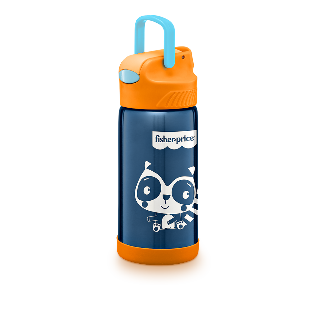 Botella Termica 400 ml Acero Fisher Price Azul BB1022 Fisher Price New Horizons Chile New Horizons NHT.cl