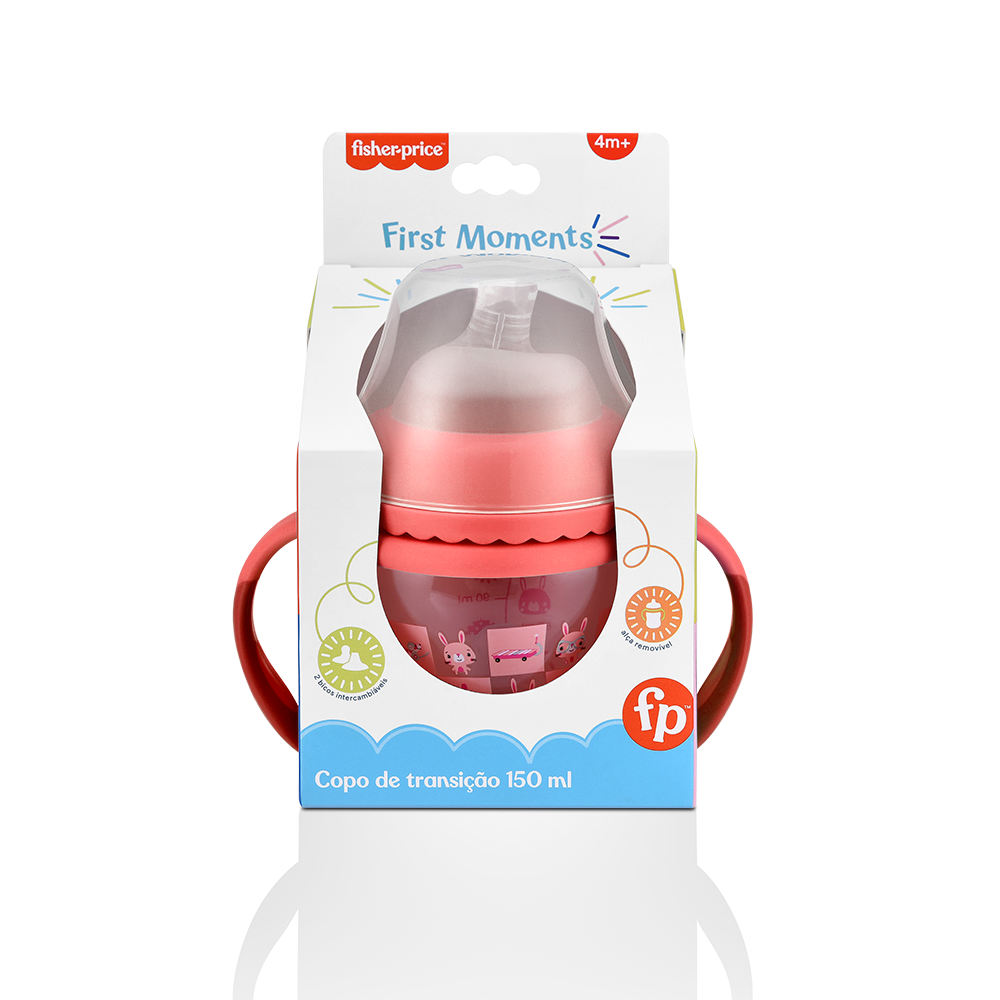 Vaso de Entrena Fisher Price First Moments Ro 150 Ml BB1056