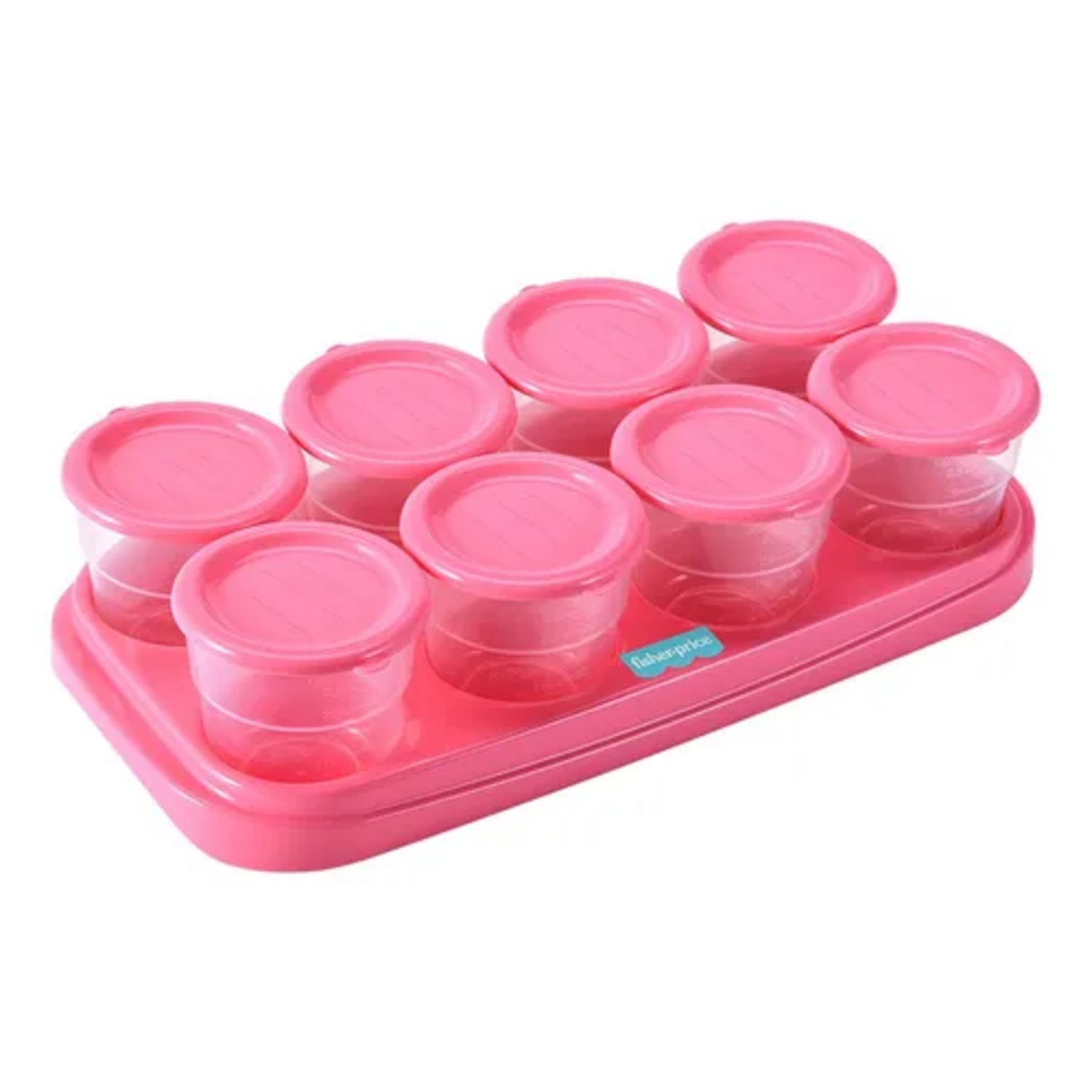 Potes para Congelar Papilla Bandeja 8 Fisher Price Rosado
