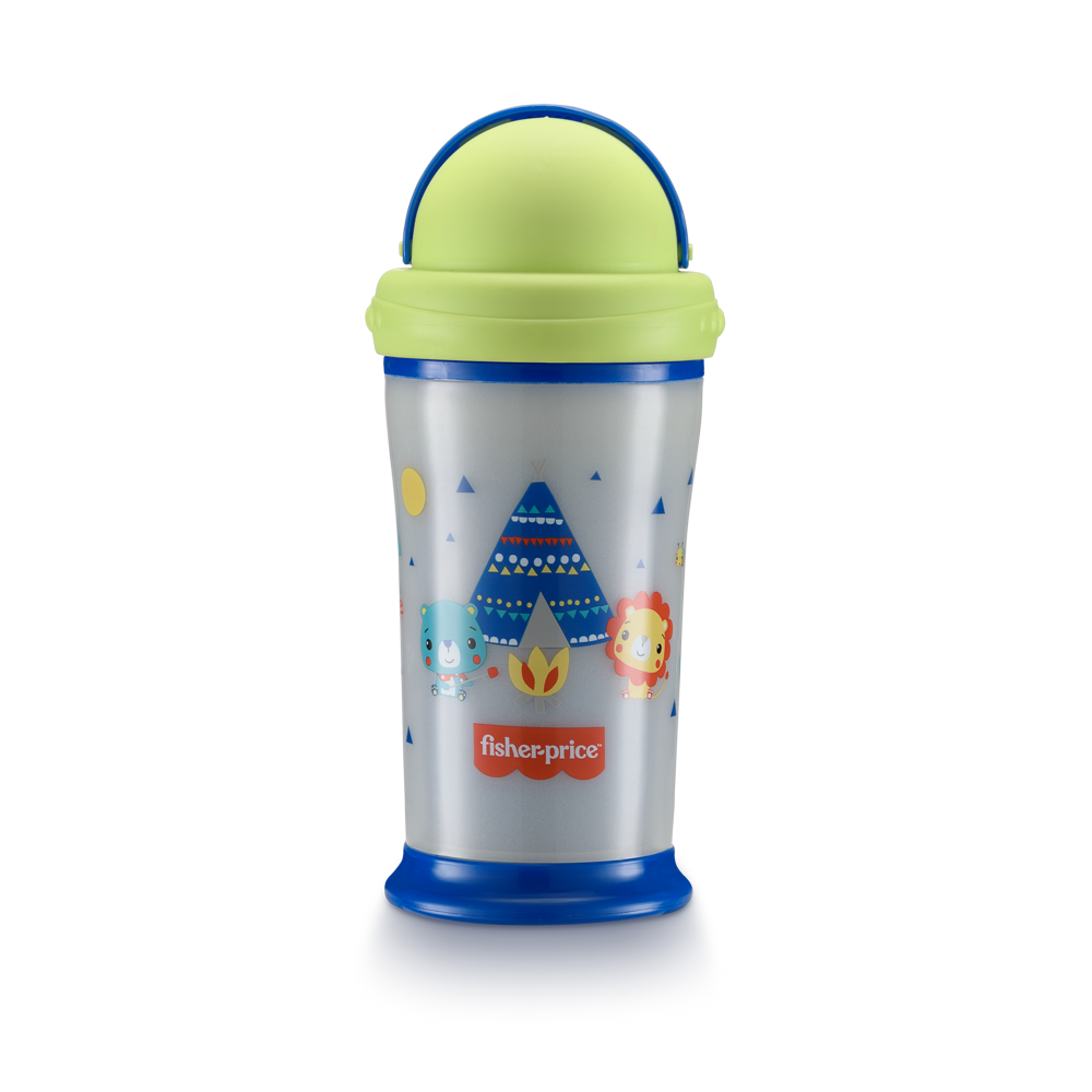 Vaso Playful Fisher Price Glow in the Dark Azul Star BB1128