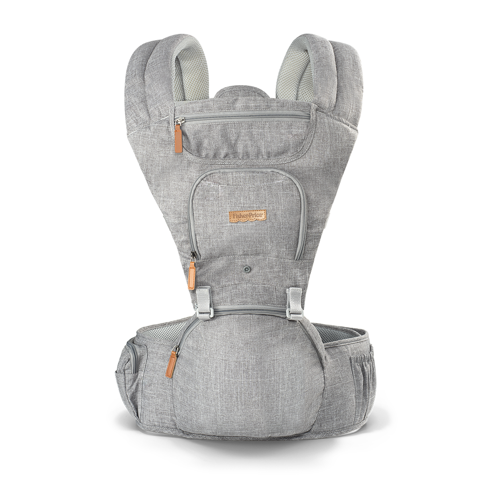 Canguro Porta Bebe Fisher Price Gris BB312 Fisher Price New Horizons Chile New Horizons NHT.cl