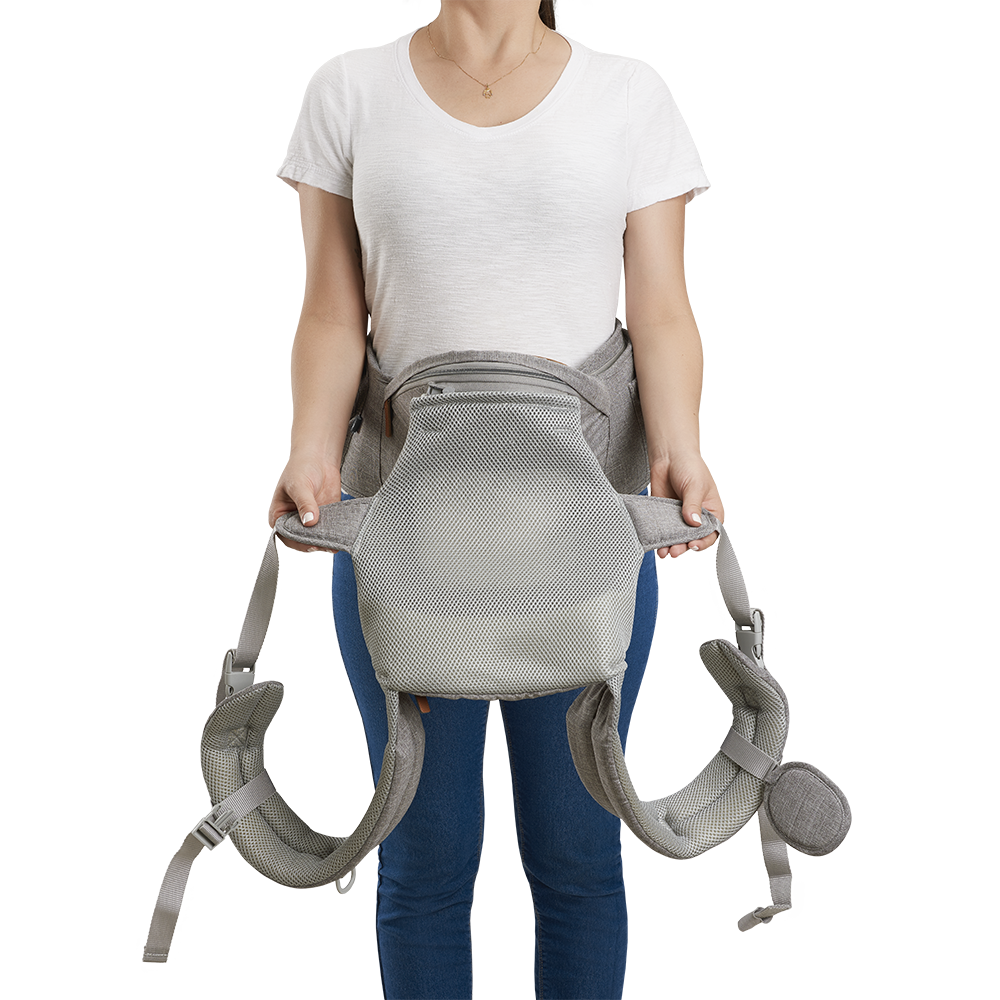 Canguro Porta Bebe Fisher Price Gris BB312 Fisher Price New Horizons Chile New Horizons NHT.cl