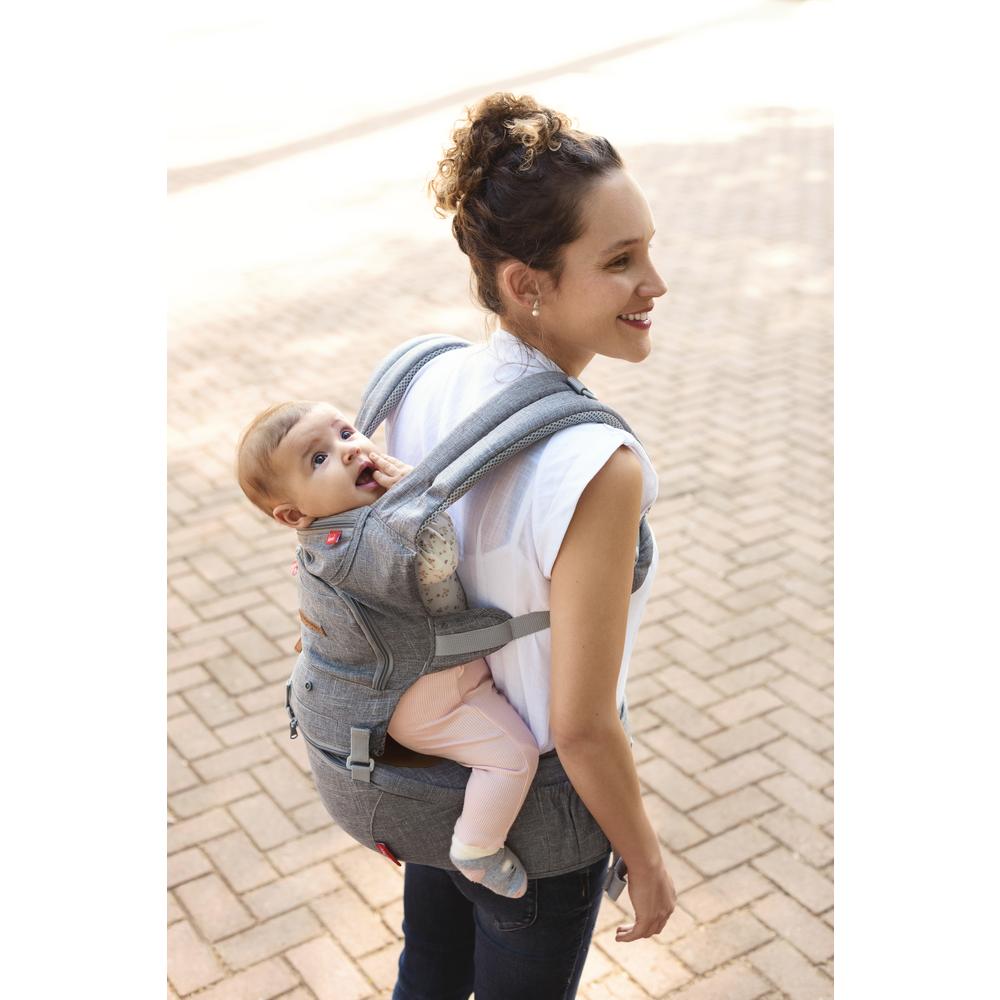 Canguro Porta Bebe Fisher Price Gris BB312 Fisher Price New Horizons Chile New Horizons NHT.cl