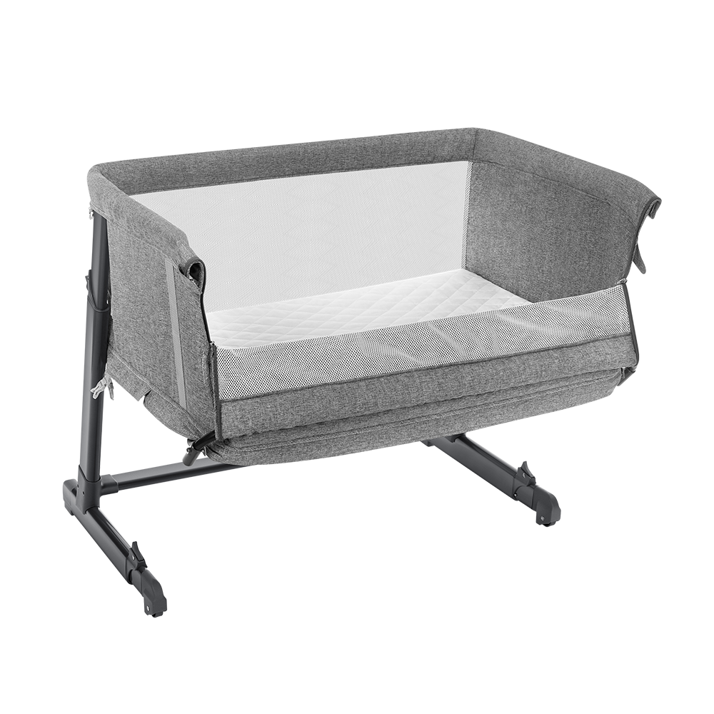 Cuna 3 En 1 Multikids Baby Nest Gris BB710SA
