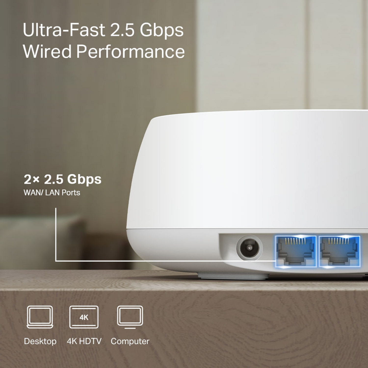 Sistema Wi-Fi 7 Mesh Tp-link Deco BE25 3-pack BE5000