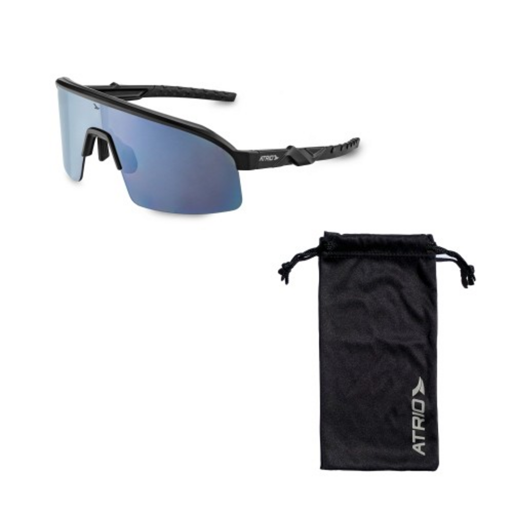 Lentes Deportivos Atrio Espejo Uv400 Silver Chrome Bi239