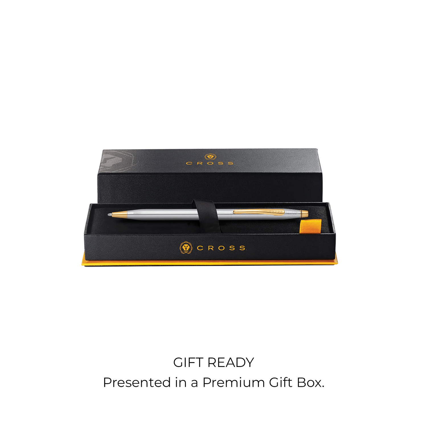 Bolígrafo Cross Medalist Classic Century Oro 23Kt Ejecutivo en caja de regalo premium
