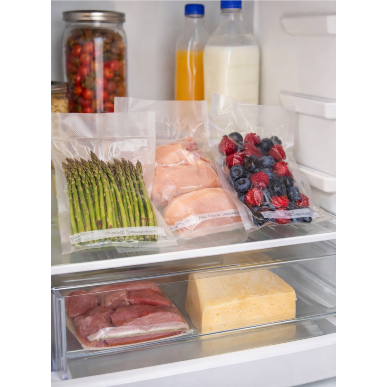 Bolsas FoodSaver Vacío 22 Unidades para Congelar y Cocinar