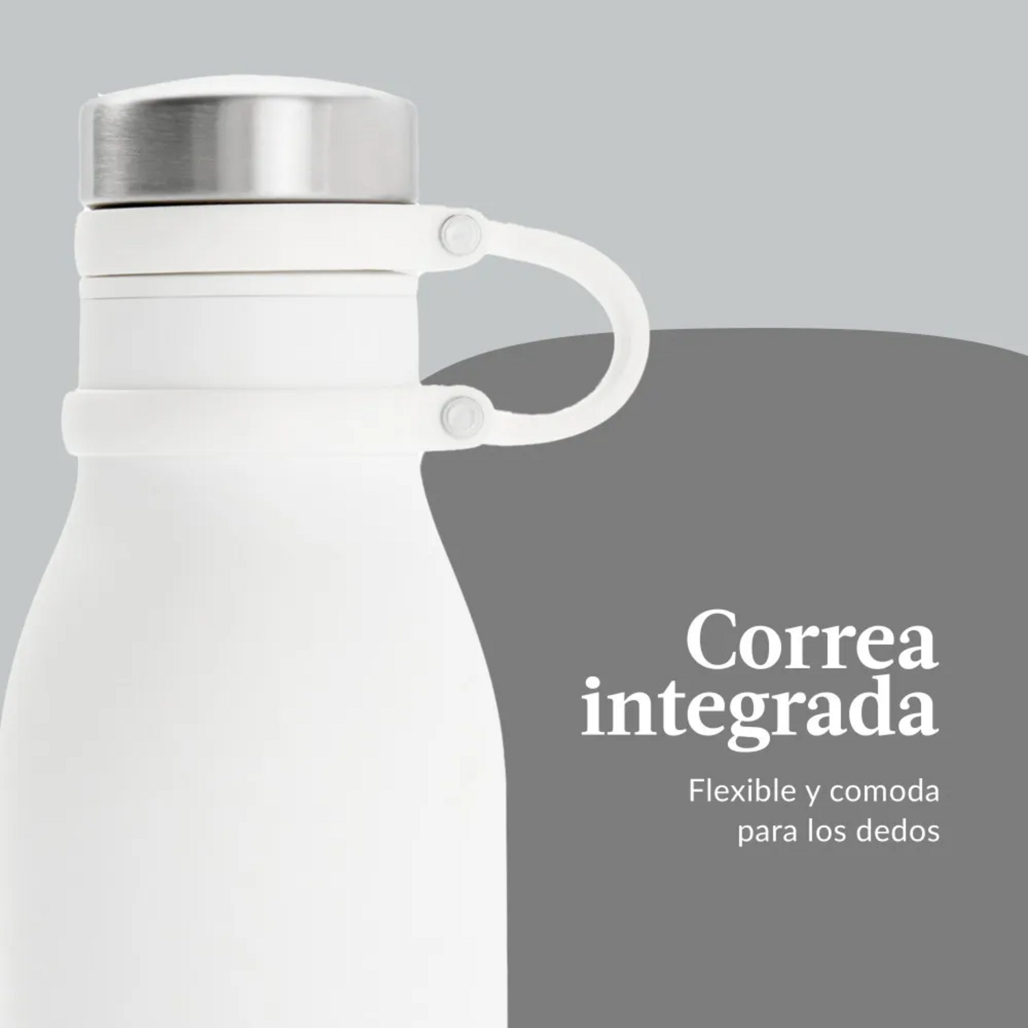Botella Termica Contigo Matterhorn Blanca 591 ml