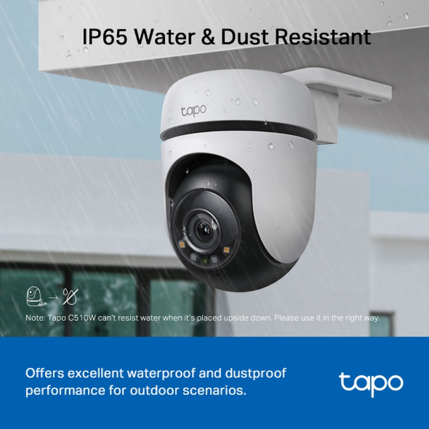 Camara de Seguridad Exterior 2K Tp-Link Tapo C510W
