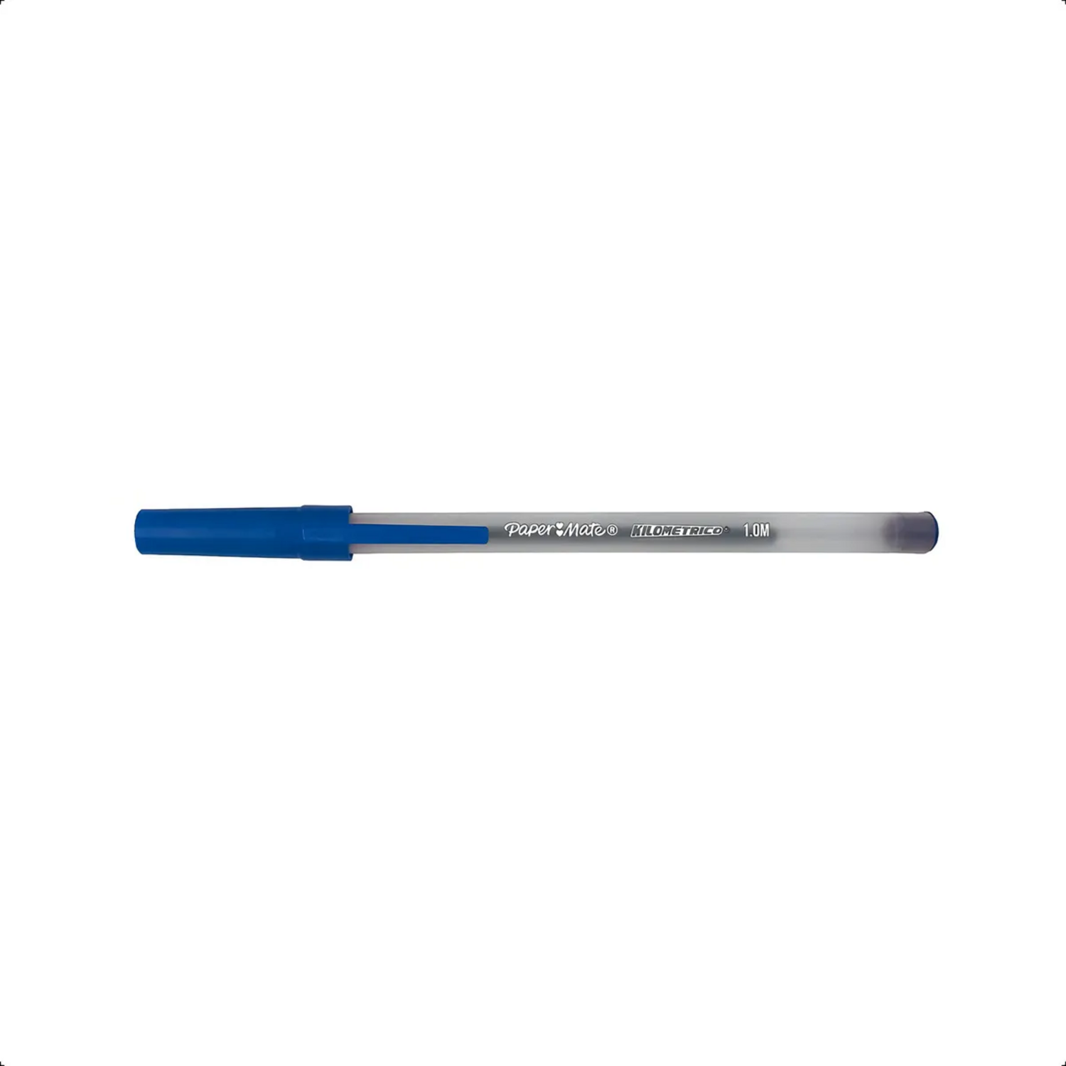 Caja 60 Bolígrafos PaperMate Económico Kilométrico Azul