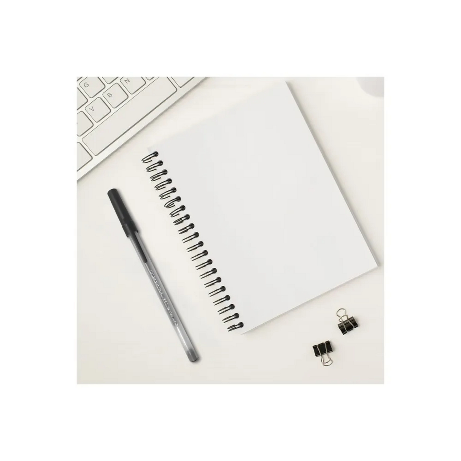Caja 60 Bolígrafos PaperMate Económico Kilométrico Negro
