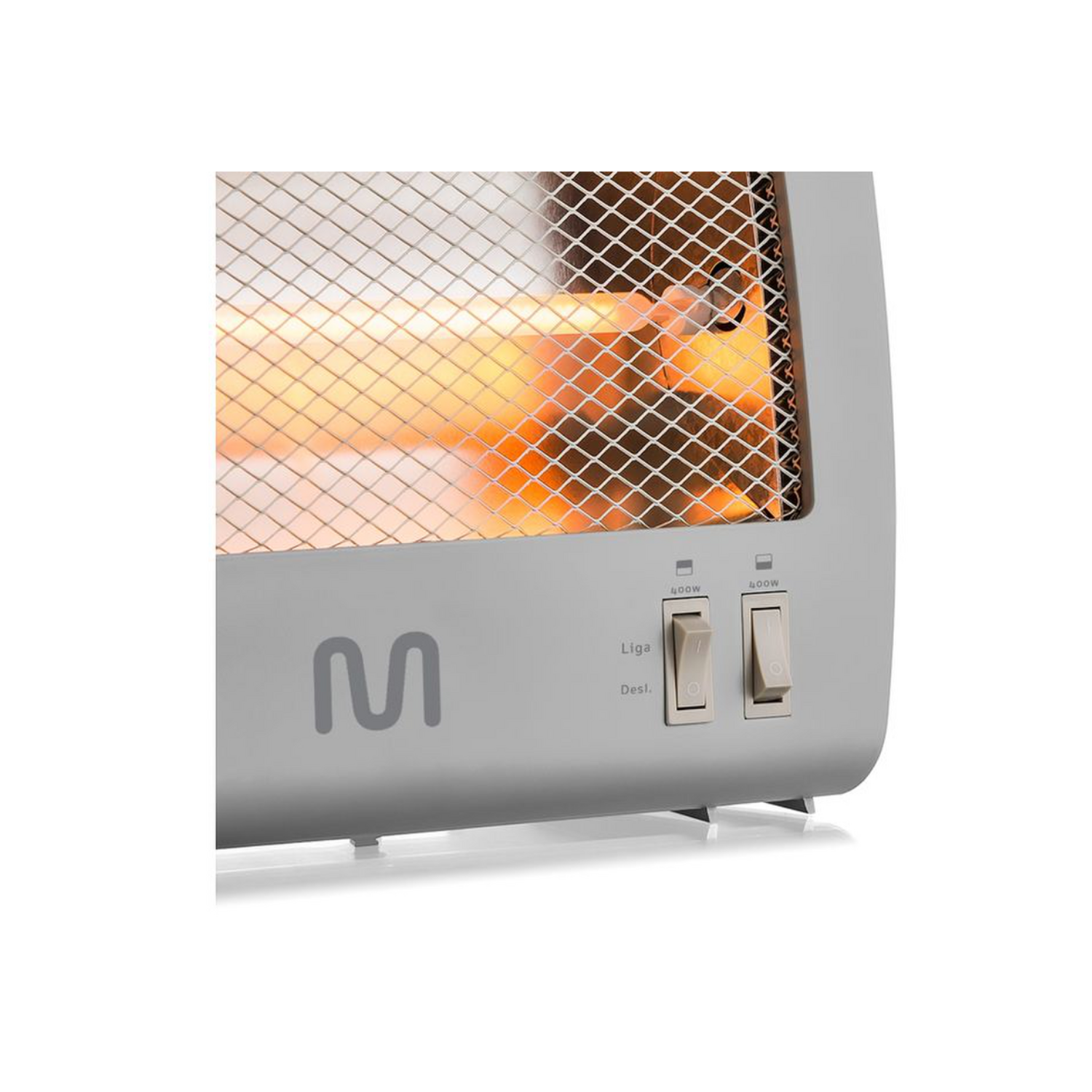 Calefactor Halogeno 800W Multi 2 Niveles ED017 Multilaser New Horizons Chile New Horizons NHT.cl