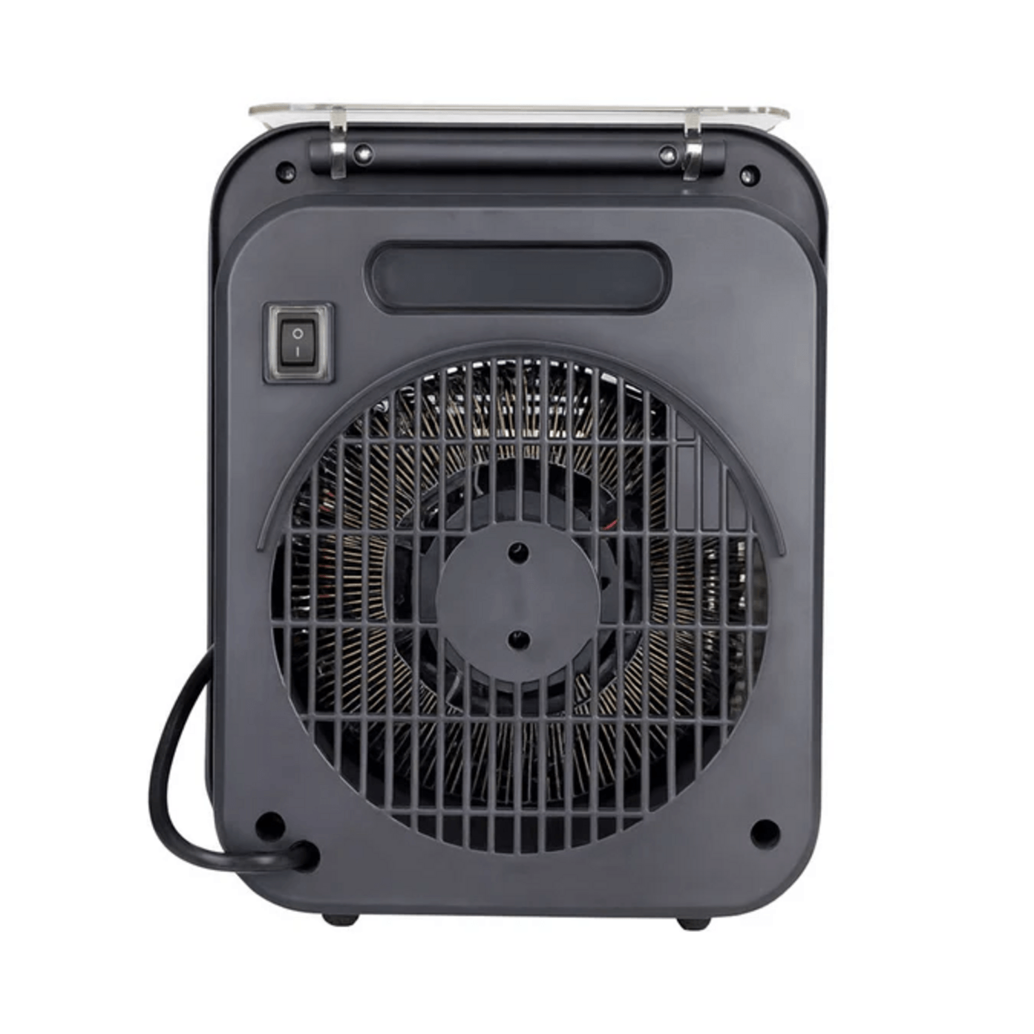 Calefactor digital 2000W de Thorben, vista trasera con diseño funcional y ventilador, ideal para calentar espacios.