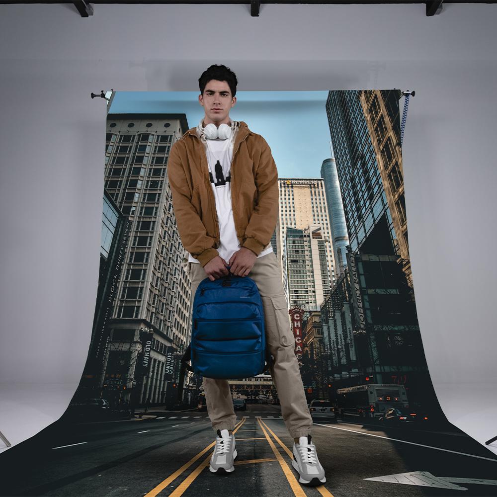 Mochila Notebook Coolcapital Sarec 15,6 Azul CC-B75860