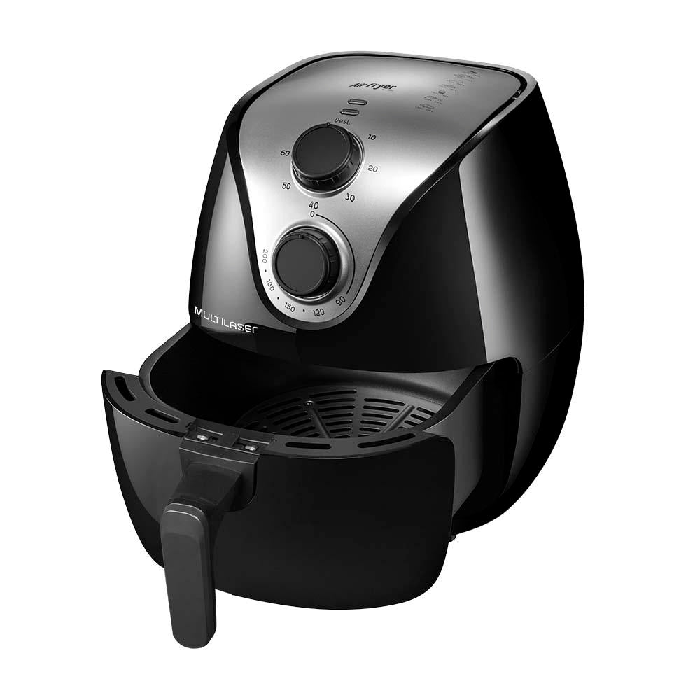 Air Fryer Multi Gourmet 4 Litros 1500W Con Rejilla CE022 Multilaser New Horizons Chile New Horizons NHT.cl