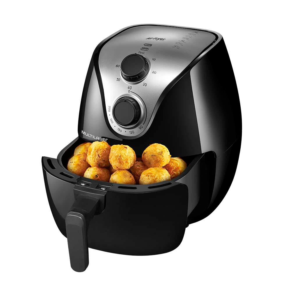 Air Fryer Multi Gourmet 4 Litros 1500W Con Rejilla CE022 Multilaser New Horizons Chile New Horizons NHT.cl