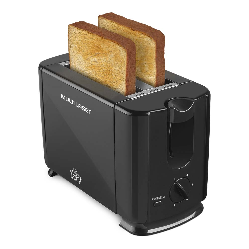 Tostador Electrico Doble Multi 700W CE093 Multilaser New Horizons Chile New Horizons NHT.cl