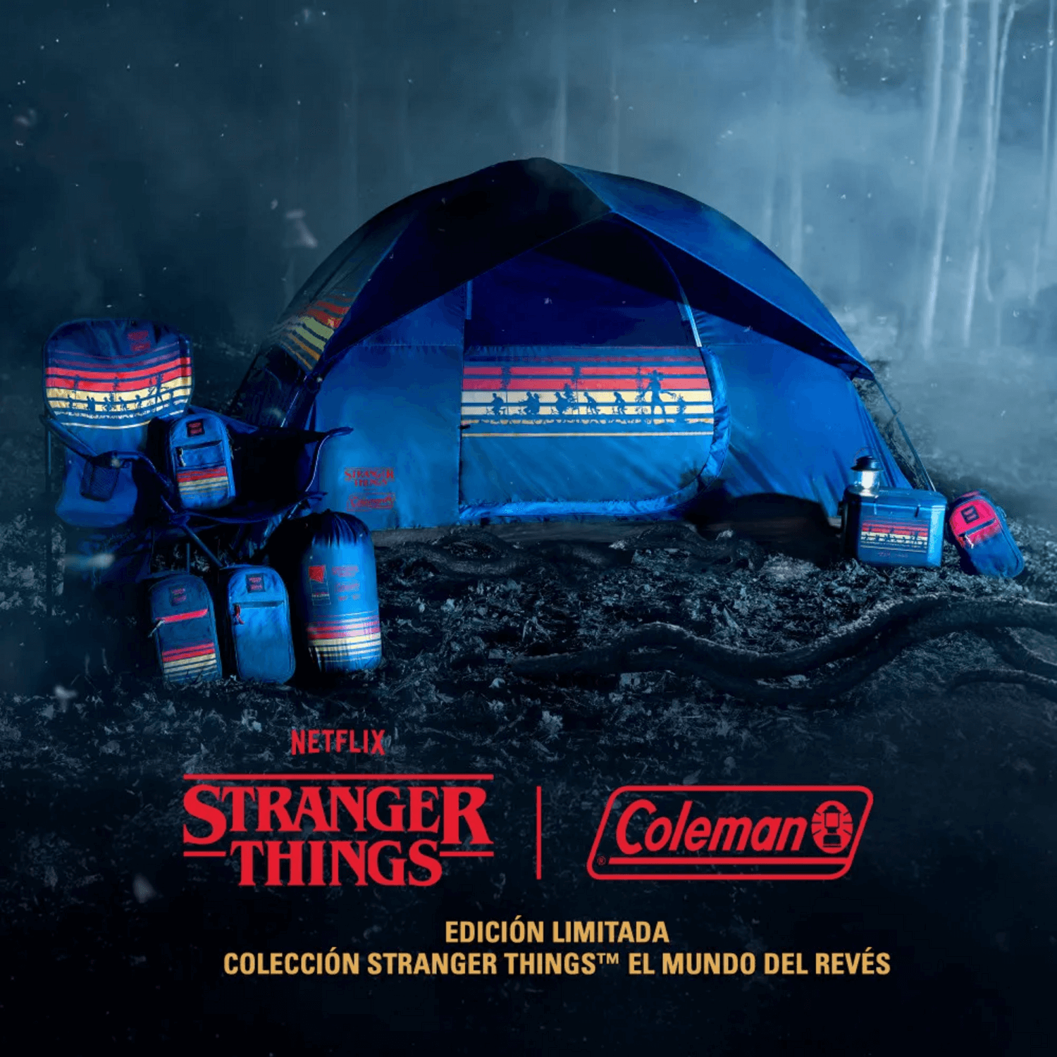 Cooler Soft Coleman 6 Latas o Lonchera Stranger Things