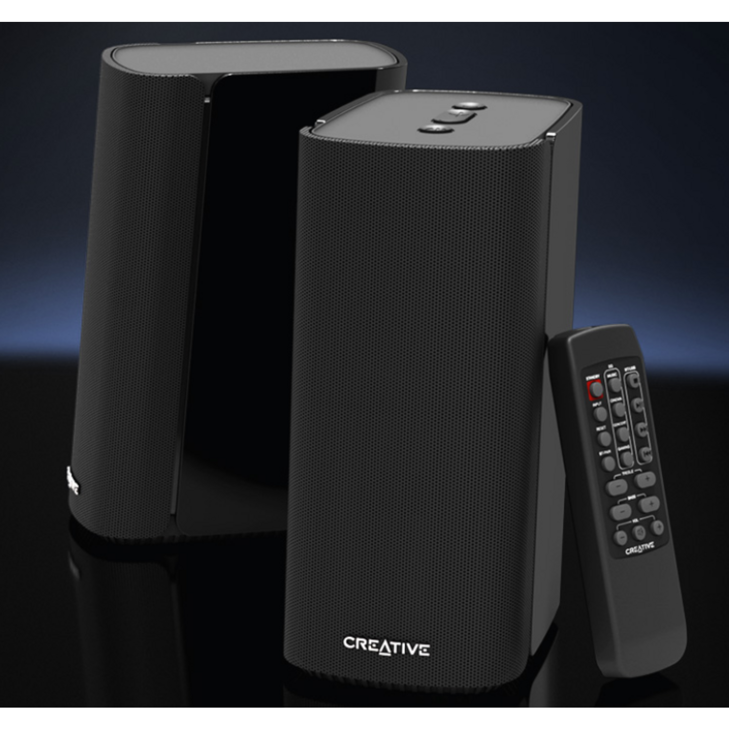 Parlantes Creative T100 Hi-Fi Bluetooth USB Óptico 80W PC