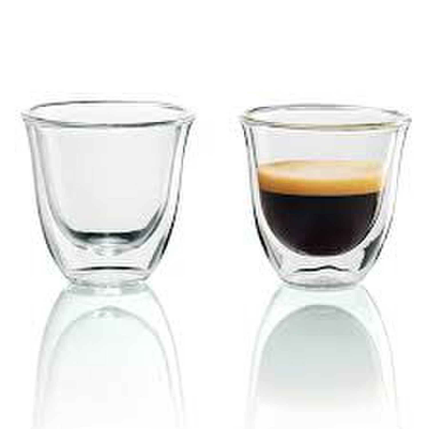 Set Vasos Cafe Espresso DeLonghi 2 Unidades 90 Ml