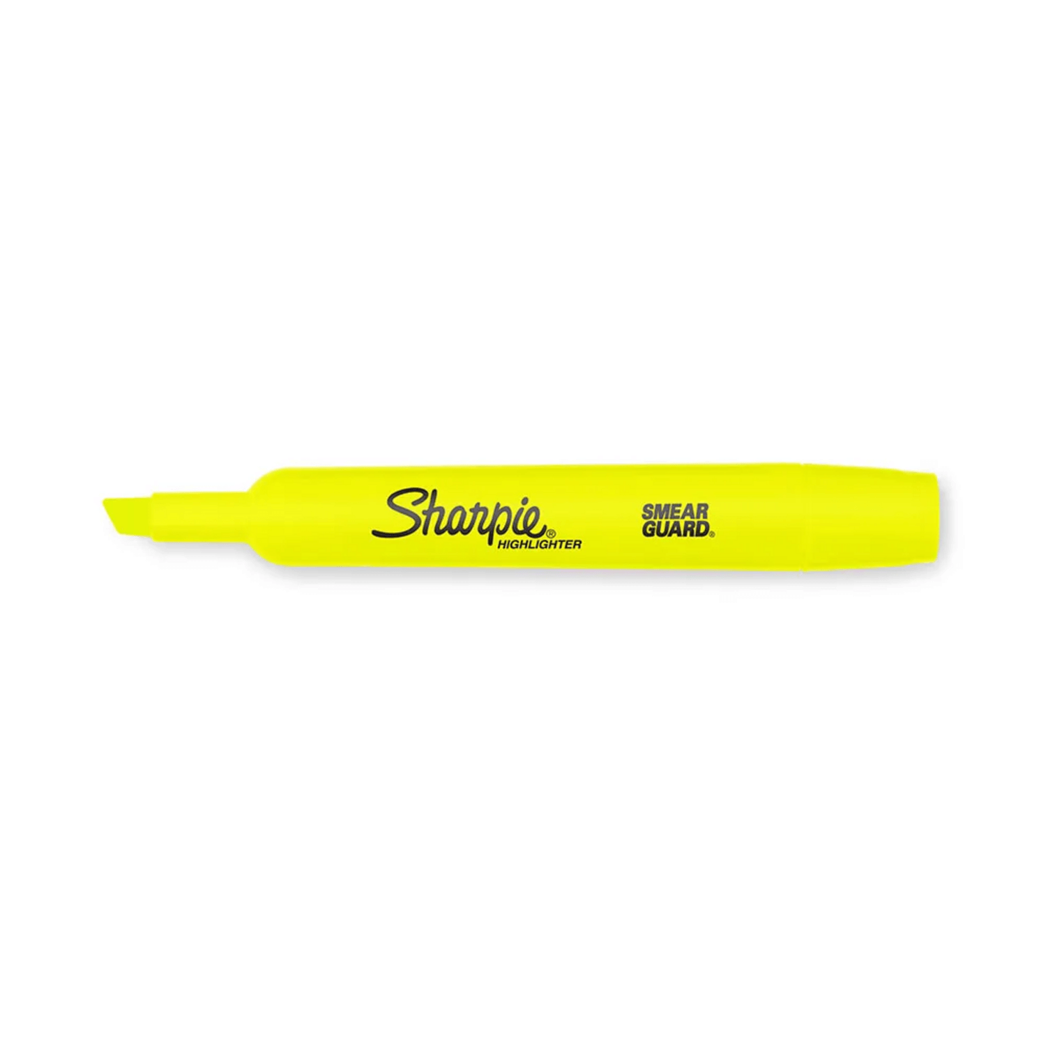 Destacador Sharpie Tank Amarillo 25025B Fluor Biselado de tinta amarilla y punta biselada para un resaltado perfecto.