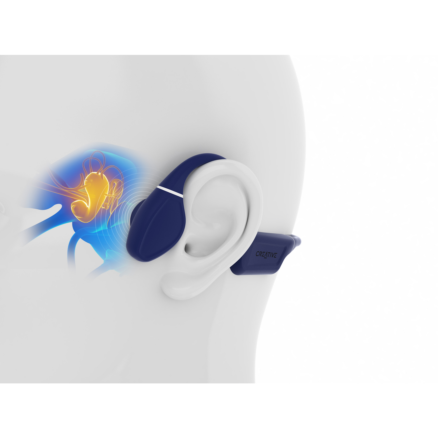 Audifono Cond Osea Creative Outlier Free Pro Bt 5.3 IPX8 Az Creative New Horizons Chile New Horizons NHT.cl