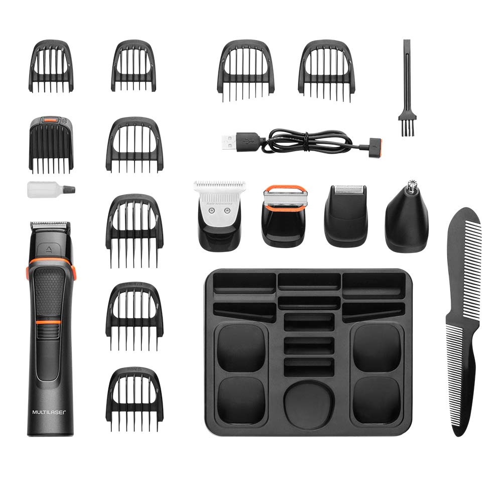 Rasuradora Inalambrica Multilaser 14 en 1 EB051 Multilaser New Horizons Chile New Horizons NHT.cl