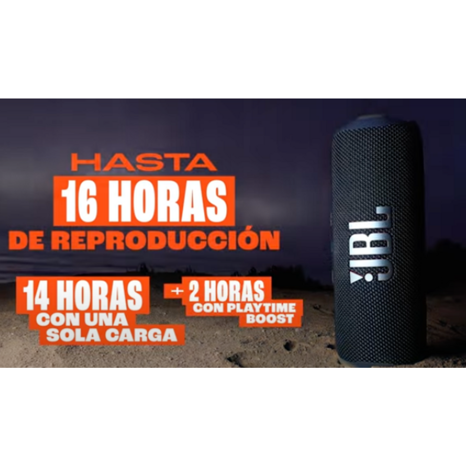 Parlante JBL Flip 7 Portatil Resistente al Agua Azul